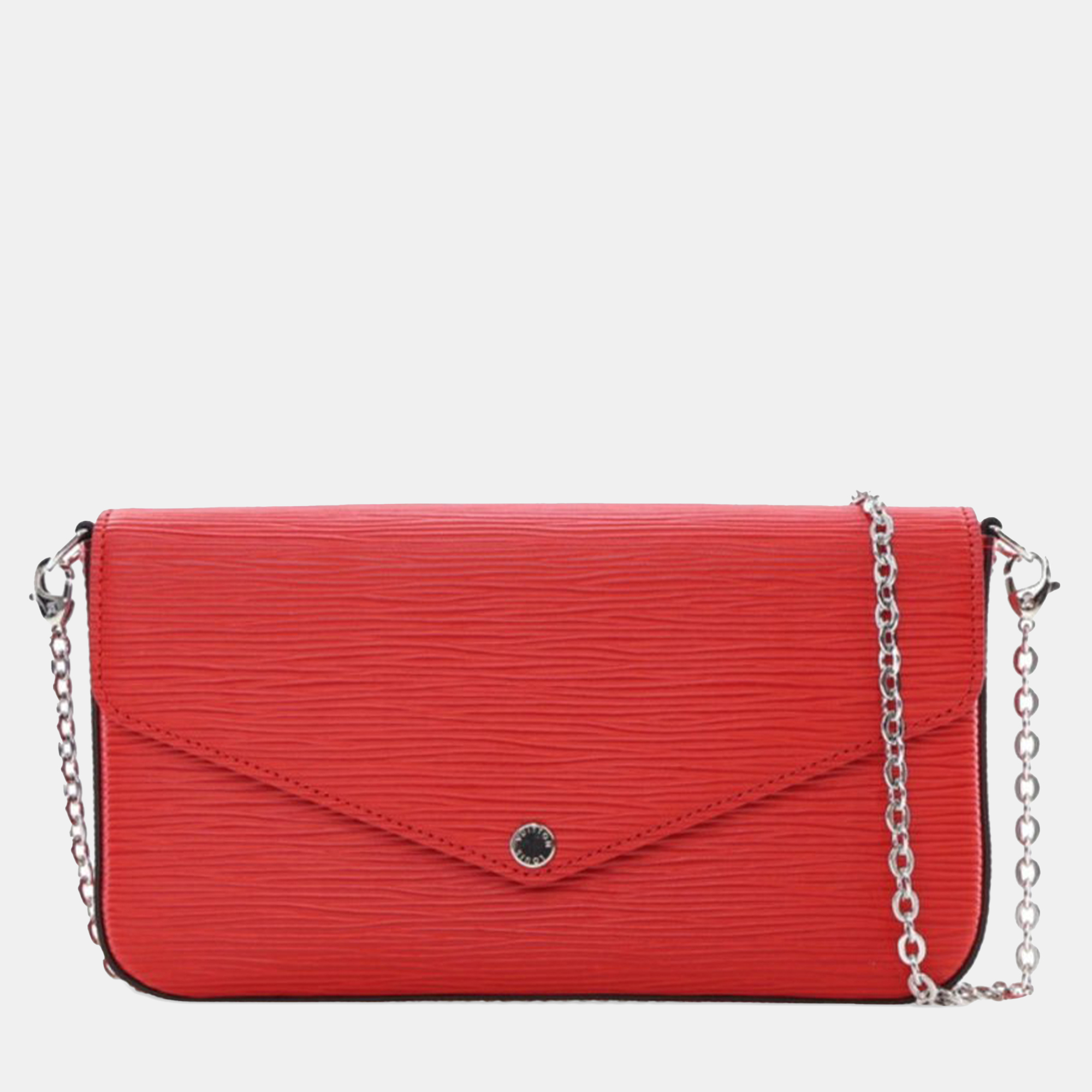 

Louis Vuitton Red Epi Pochette Felicie