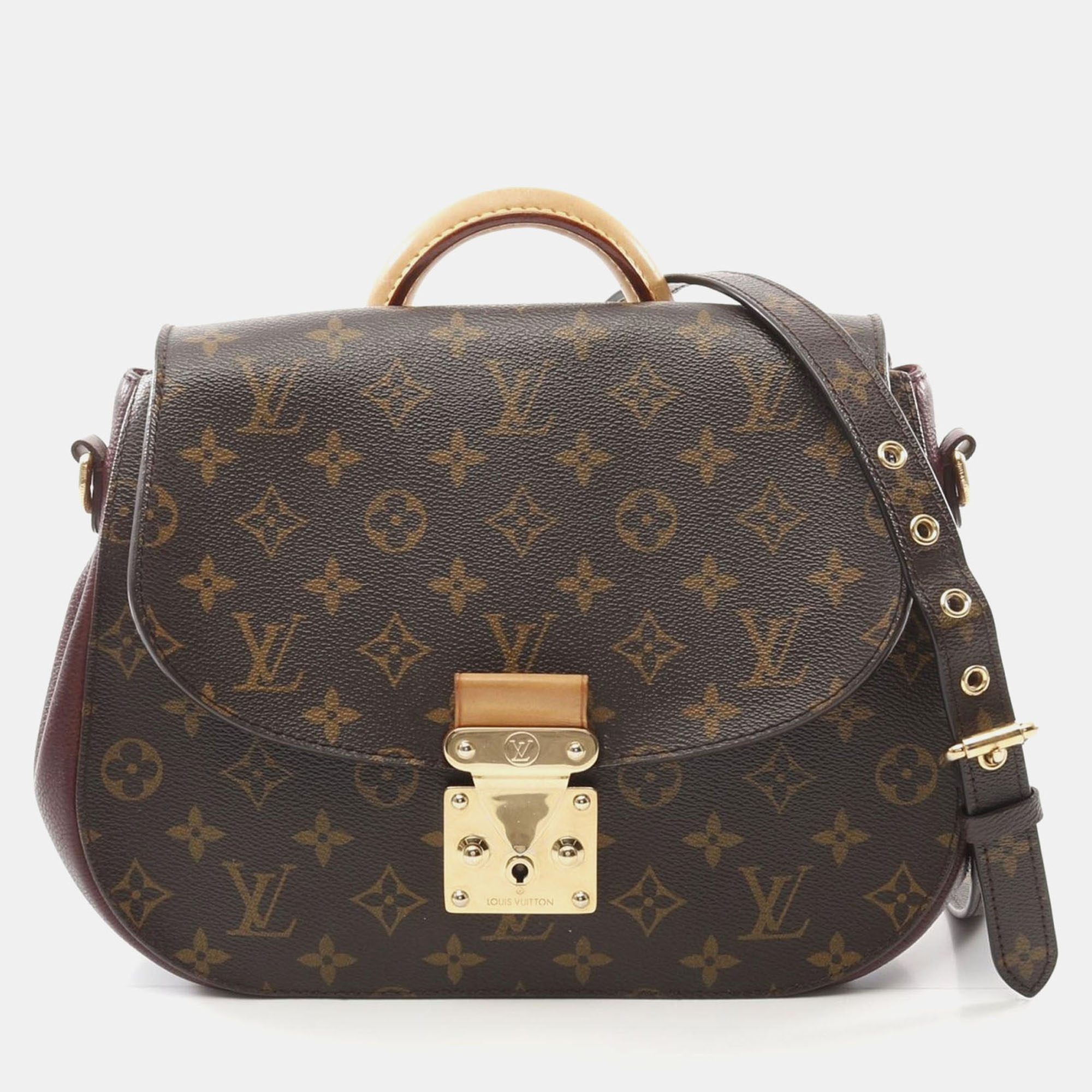 

Louis Vuitton Eden Mm Hand Shoulder Bag Monogram Leather Brown Aurore Lv