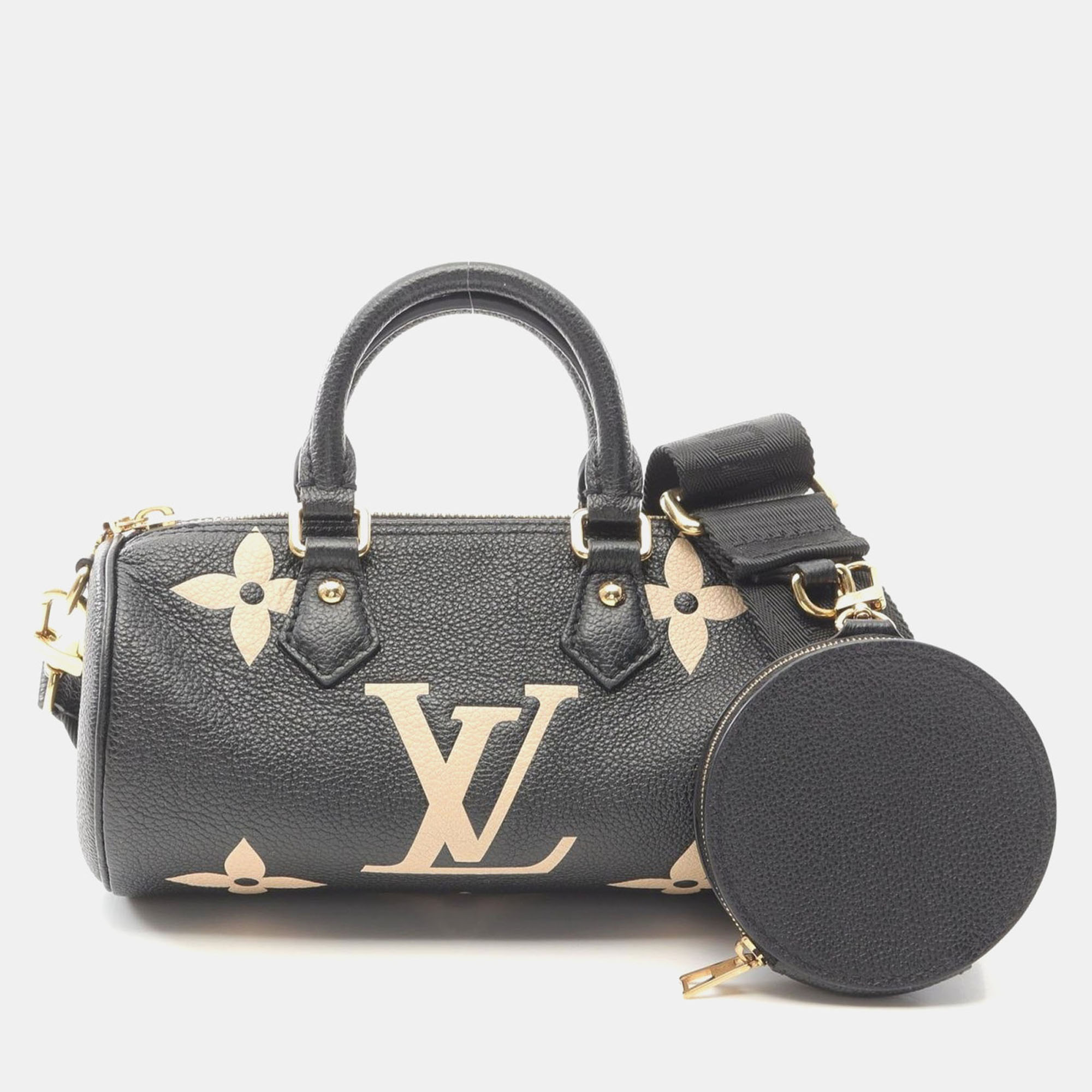 

Louis Vuitton Papillon Bb 2Way Shoulder Bag Monogram Leather Black