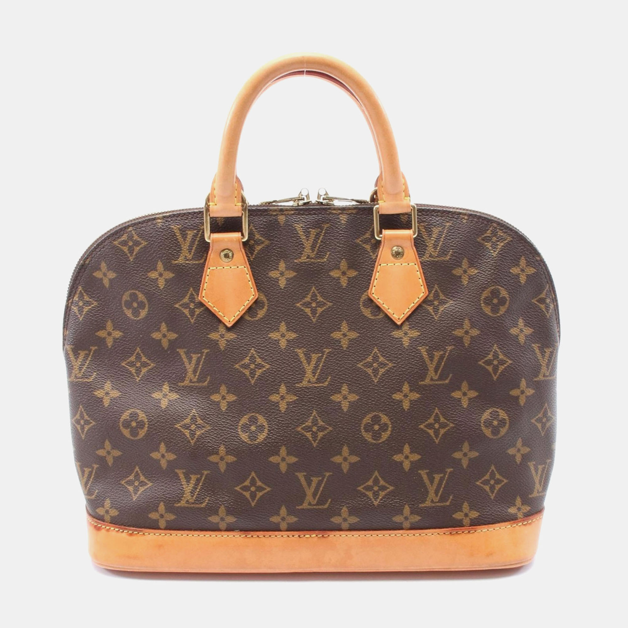

Louis Vuitton Alma Pm Monogram Handbag Pvc Brown