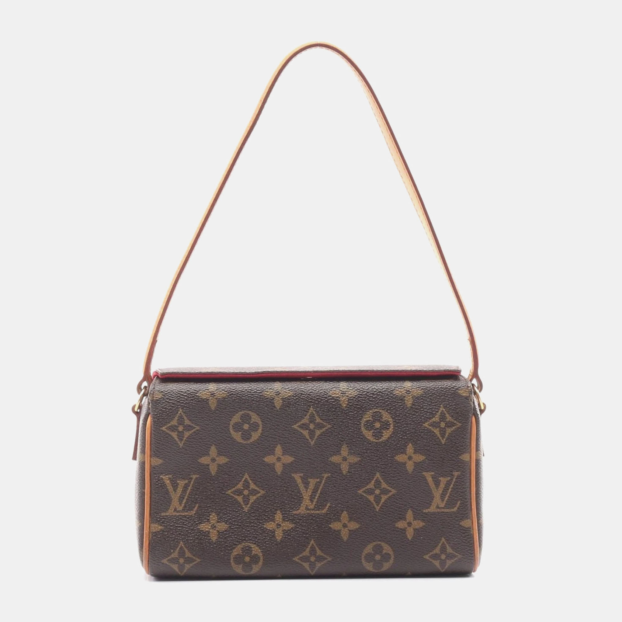 

Louis Vuitton Recital Shoulder Handbag Monogram Canvas Brown Lv
