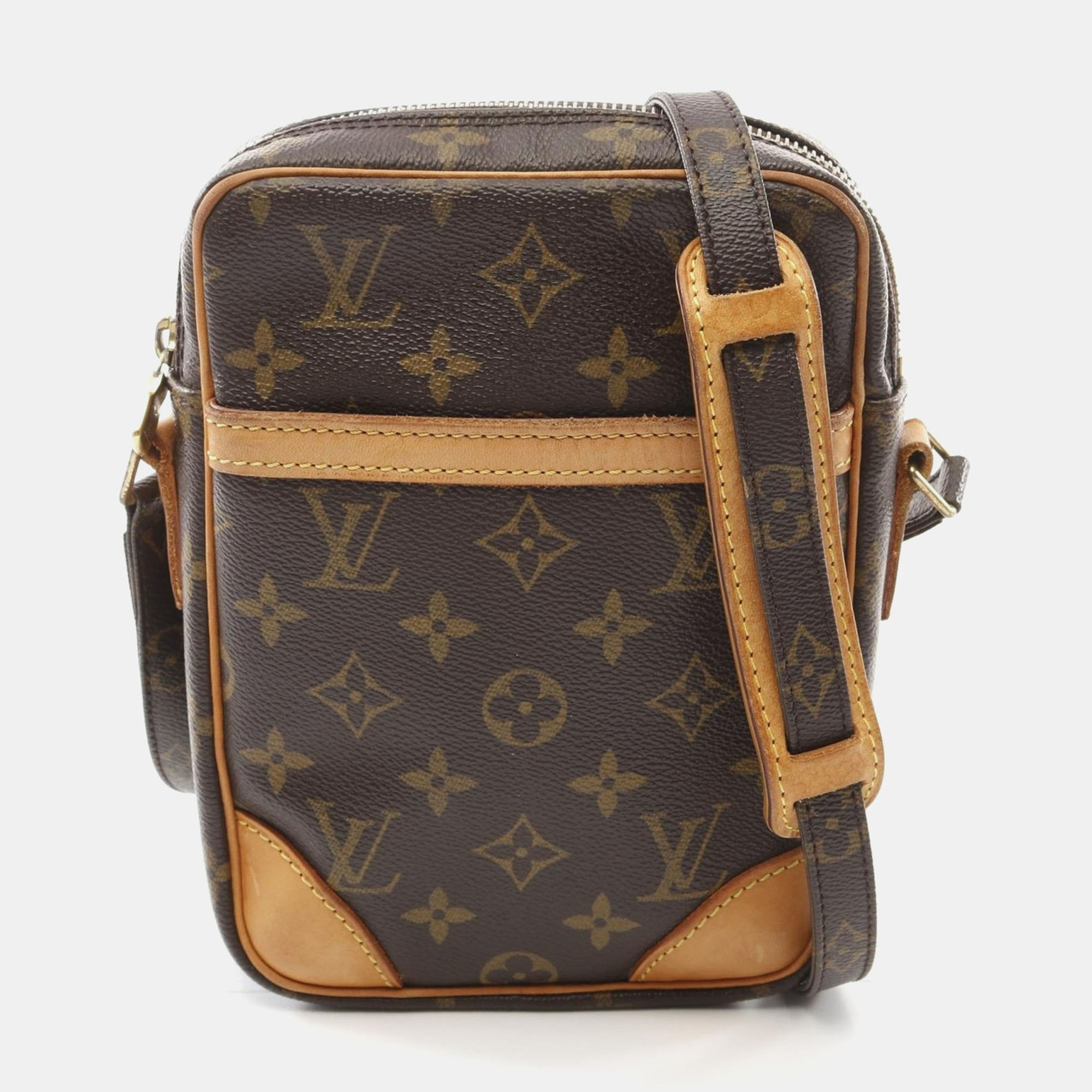 

M55799 Louis Vuitton Danube Shoulder Crossbody Bag Monogram Lv, Brown