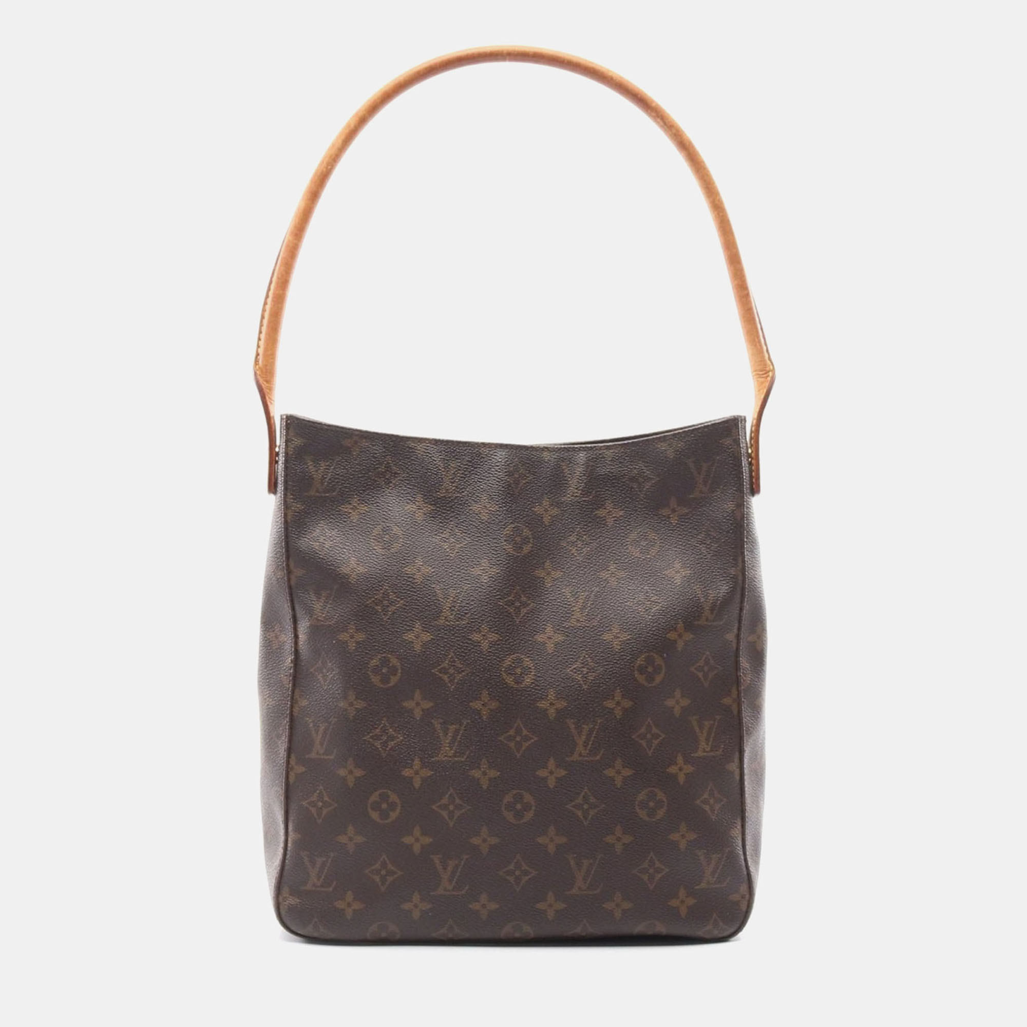 

Louis Vuitton Looping Gm Shoulder Bag Monogram Canvas Leather Brown