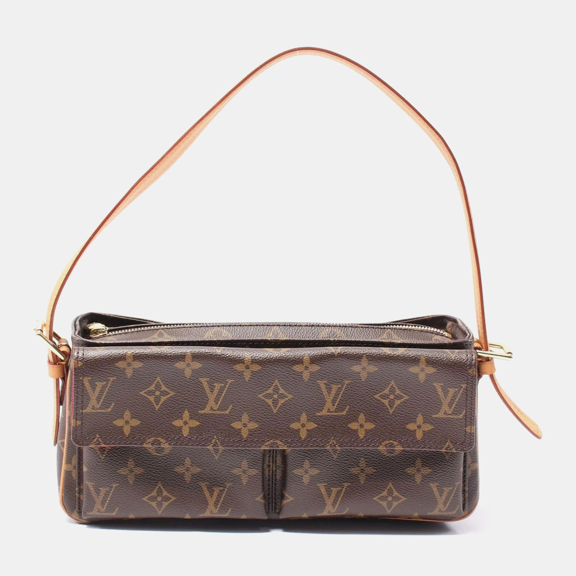

Louis Vuitton Viva Cite Mm Shoulder Bag Monogram Canvas Brown