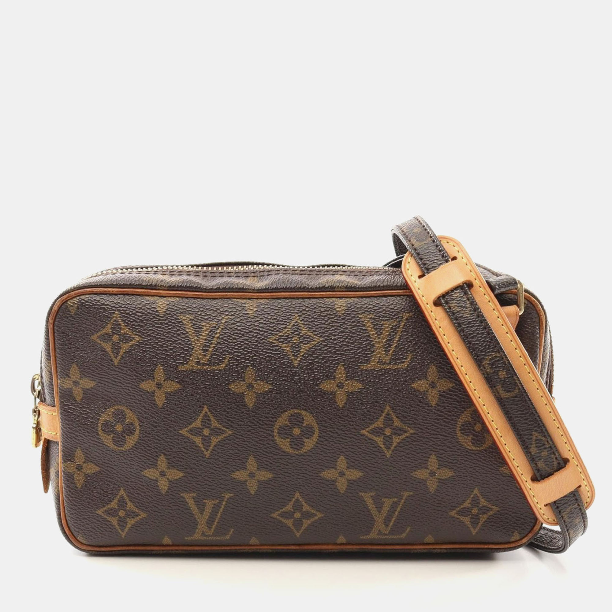 

Louis Vuitton Marly Bandouliere Monogram Shoulder Bag Pvc, Brown