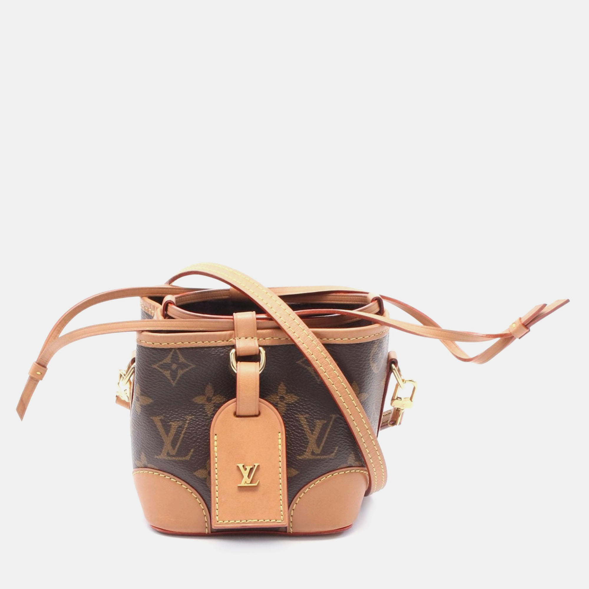 

Louis Vuitton Noe Purse Shoulder Crossbody Bag Monogram Leather Brown Lv