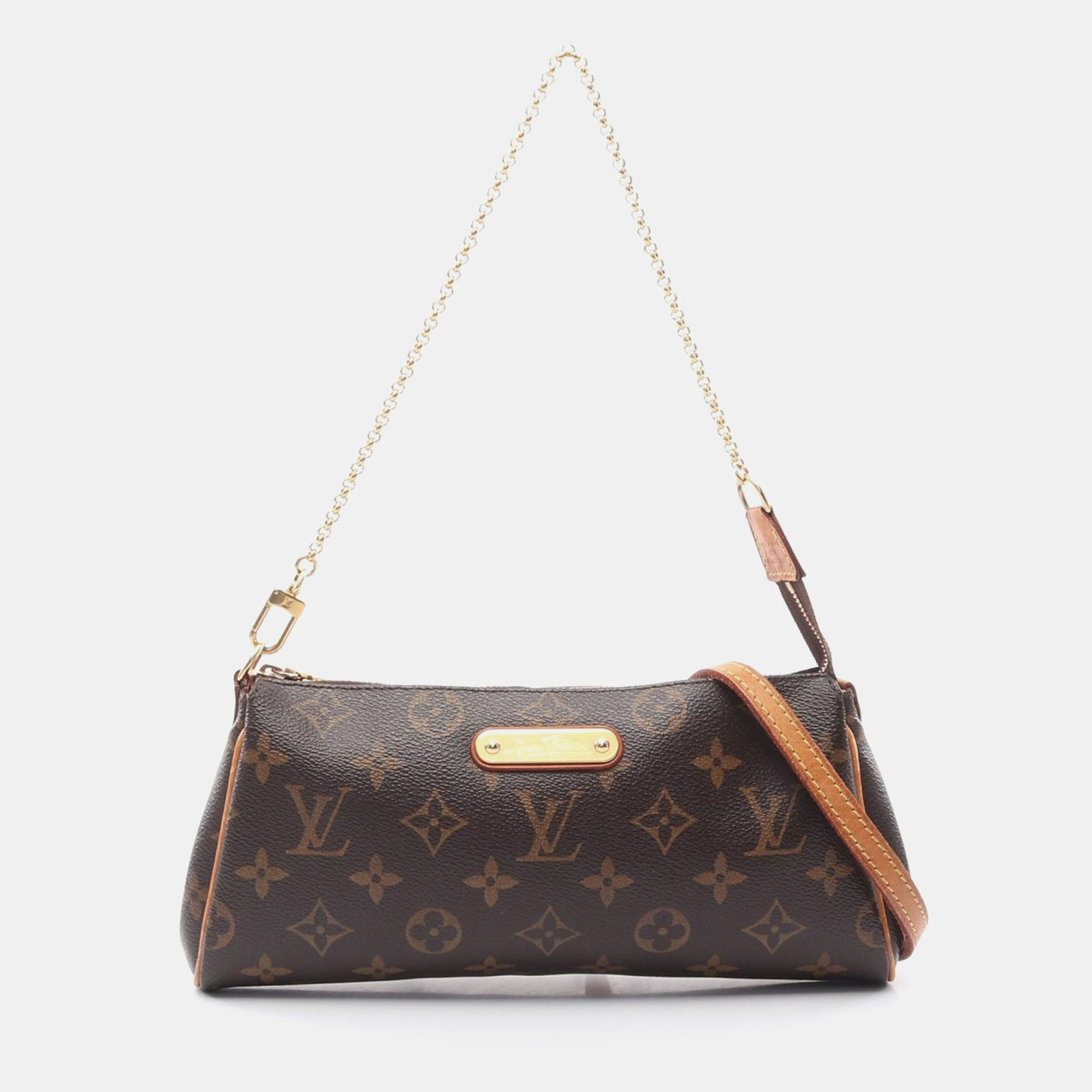 

Louis Vuitton Eva 2Way Chain Shoulder Bag Monogram Canvas Brown Lv