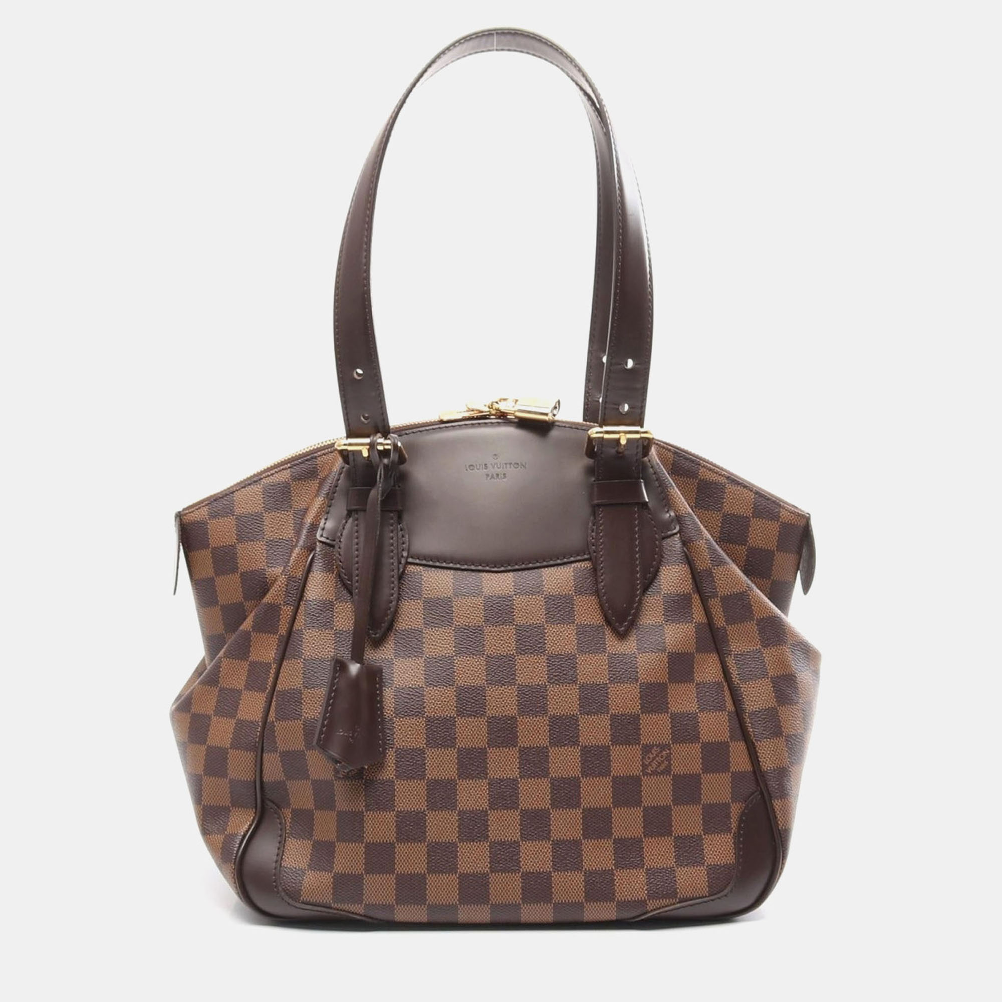 

Louis Vuitton Verona Mm Shoulder Bag Damier Leather Brown Ebene