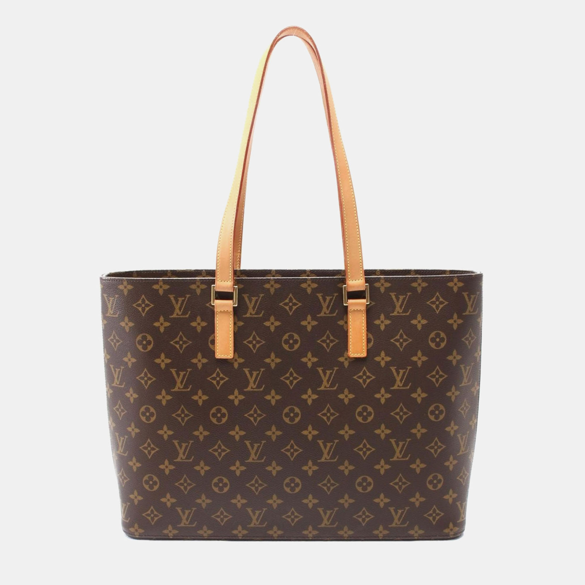 

Louis Vuitton Brown Monogram Canvas GM Luco Tote Bag