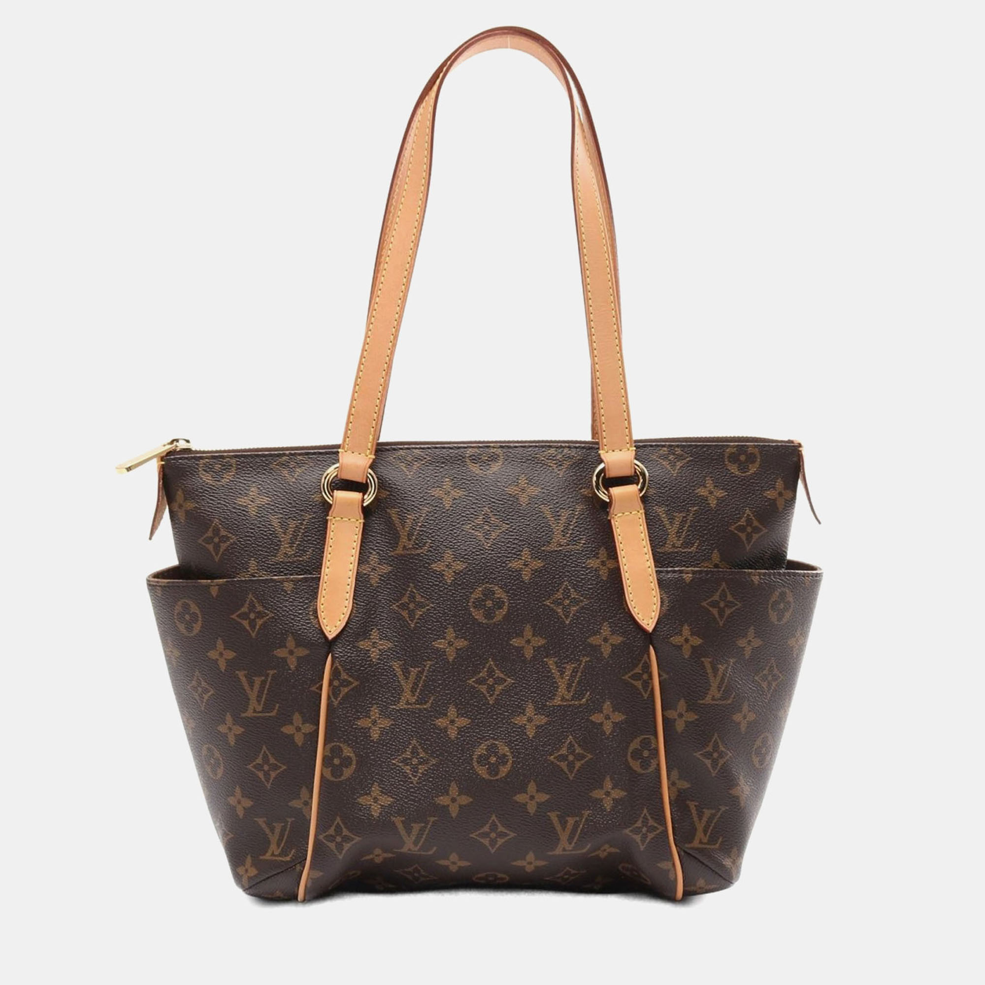 

Louis Vuitton Totally Pm Tote Shoulder Bag Monogram Leather Brown Lv