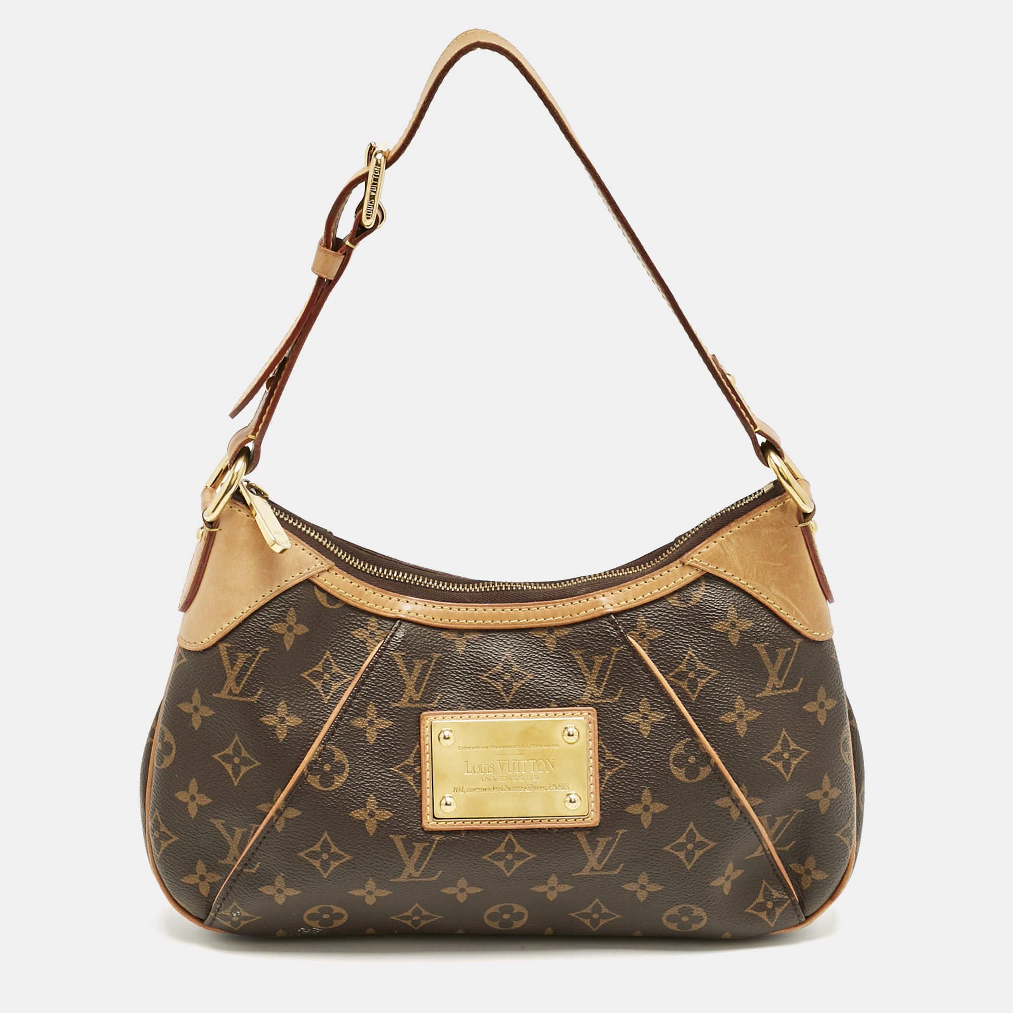 

Louis Vuitton Monogram Canvas Thames PM Bag, Brown
