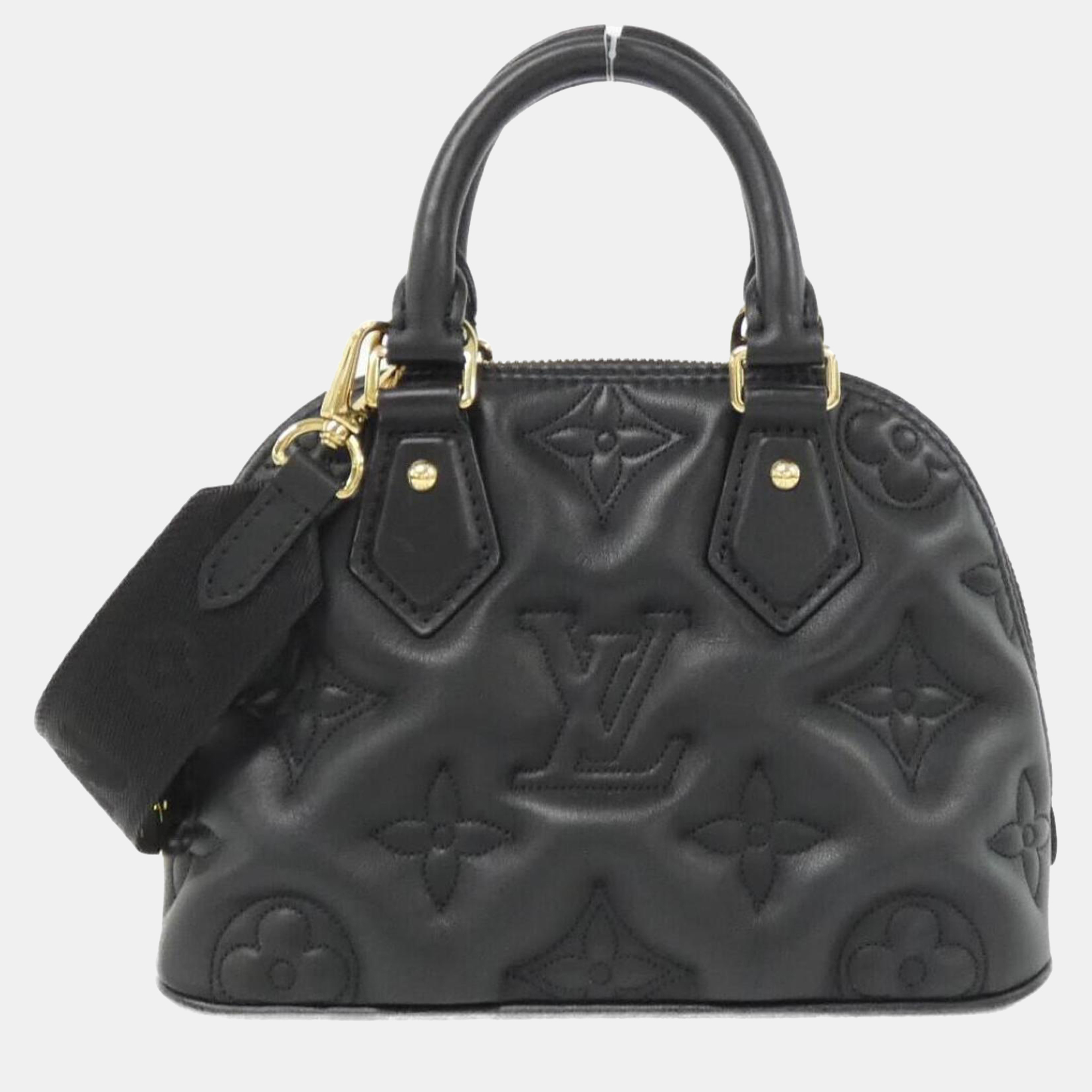 

Louis Vuitton Bubble Gram Alma Soft Bb Handbag, Black