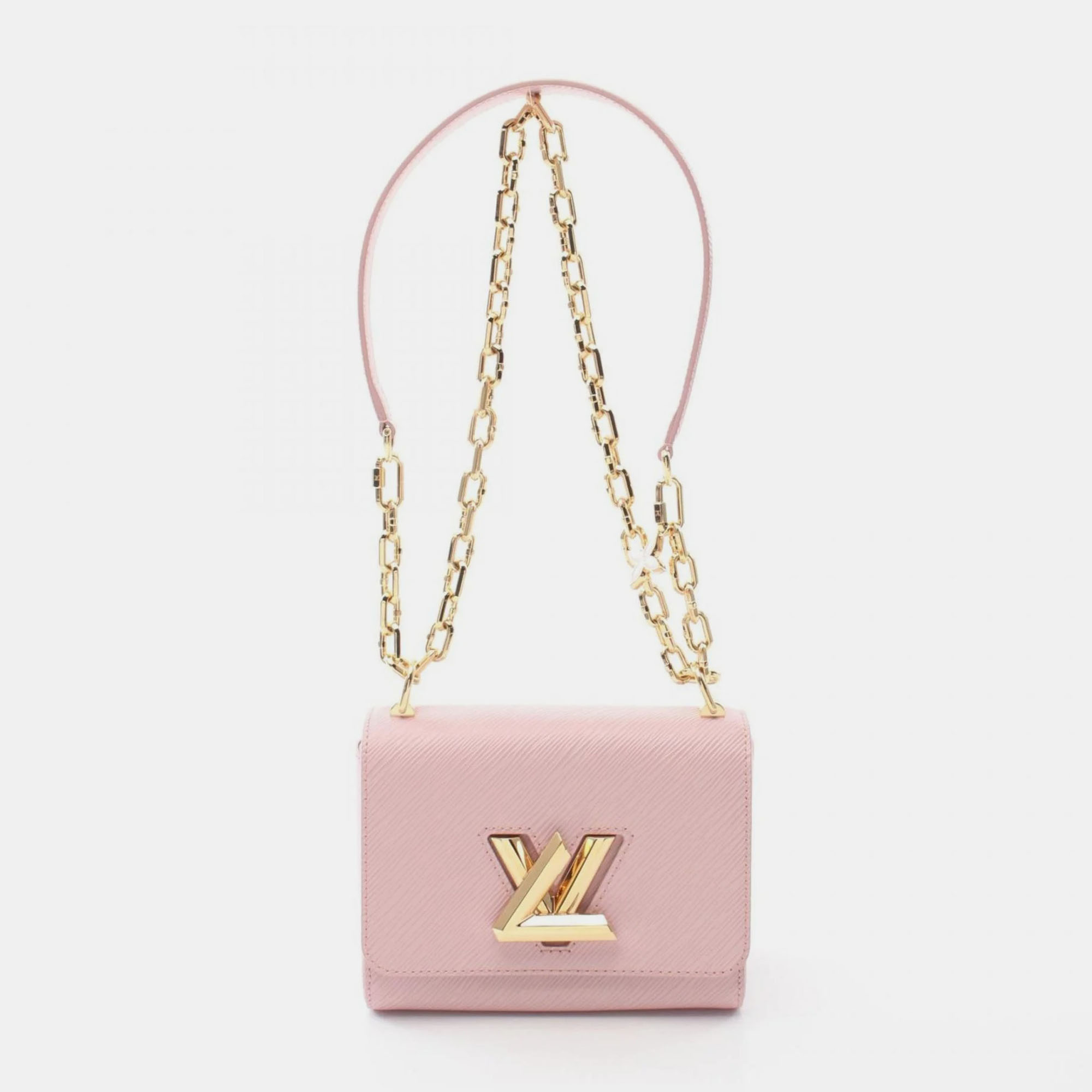

Louis Vuitton Twist Pm Shoulder Bag Leather Epi Pink