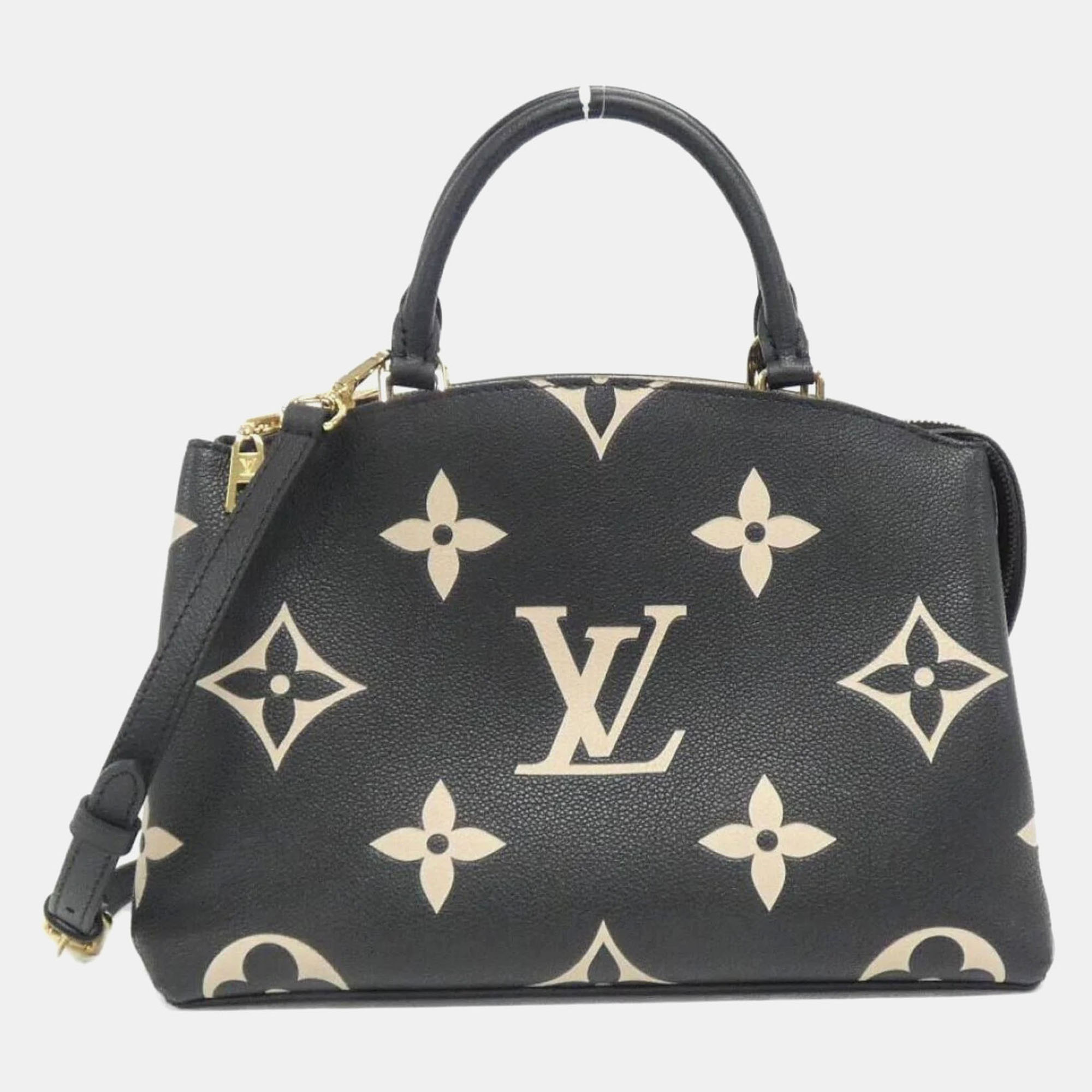 

Louis Vuitton Bicolor Monogram Empreinte Petit Palais Pm Bag, Beige