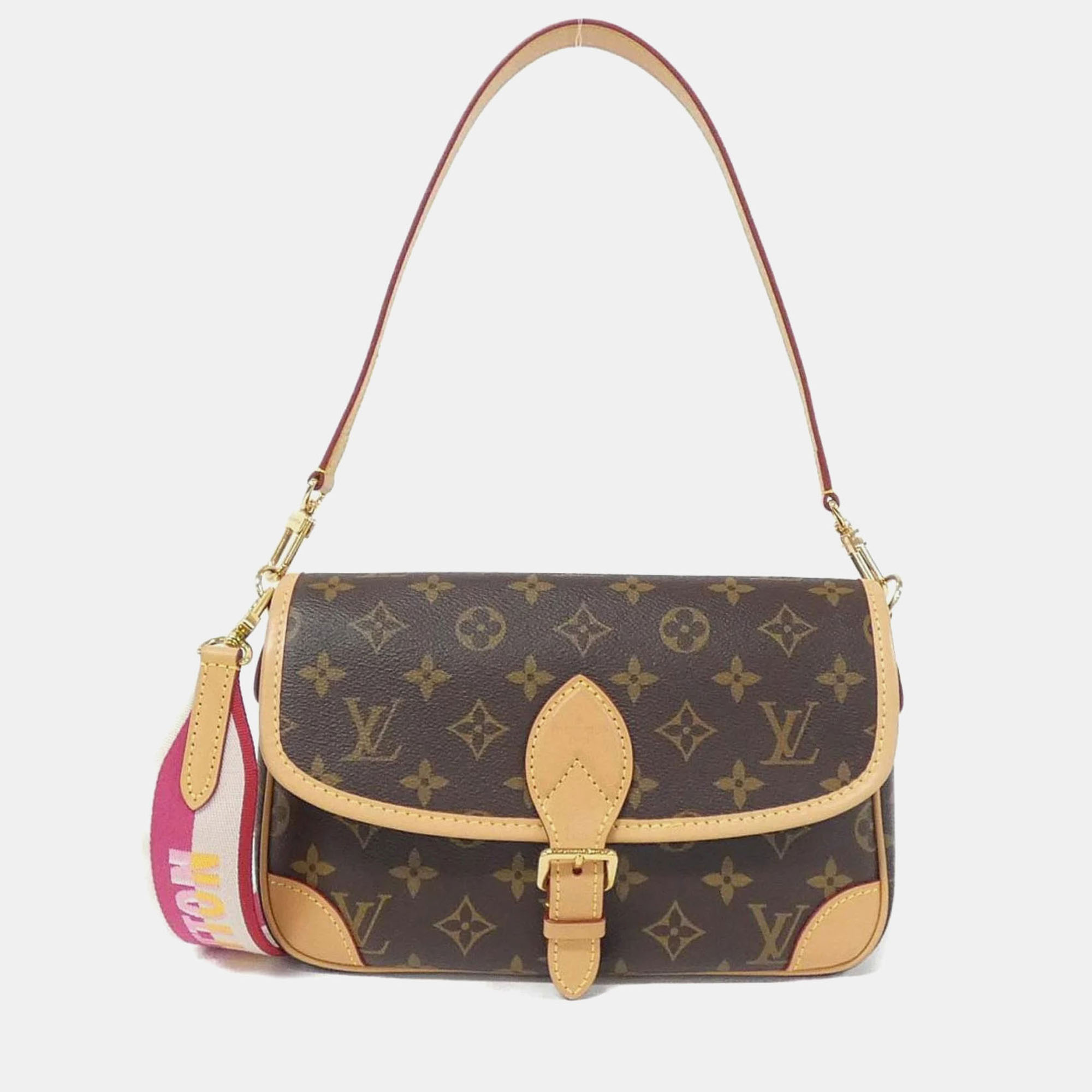 

Louis Vuitton Monogram Diane Pm Shoulder Bag, Brown