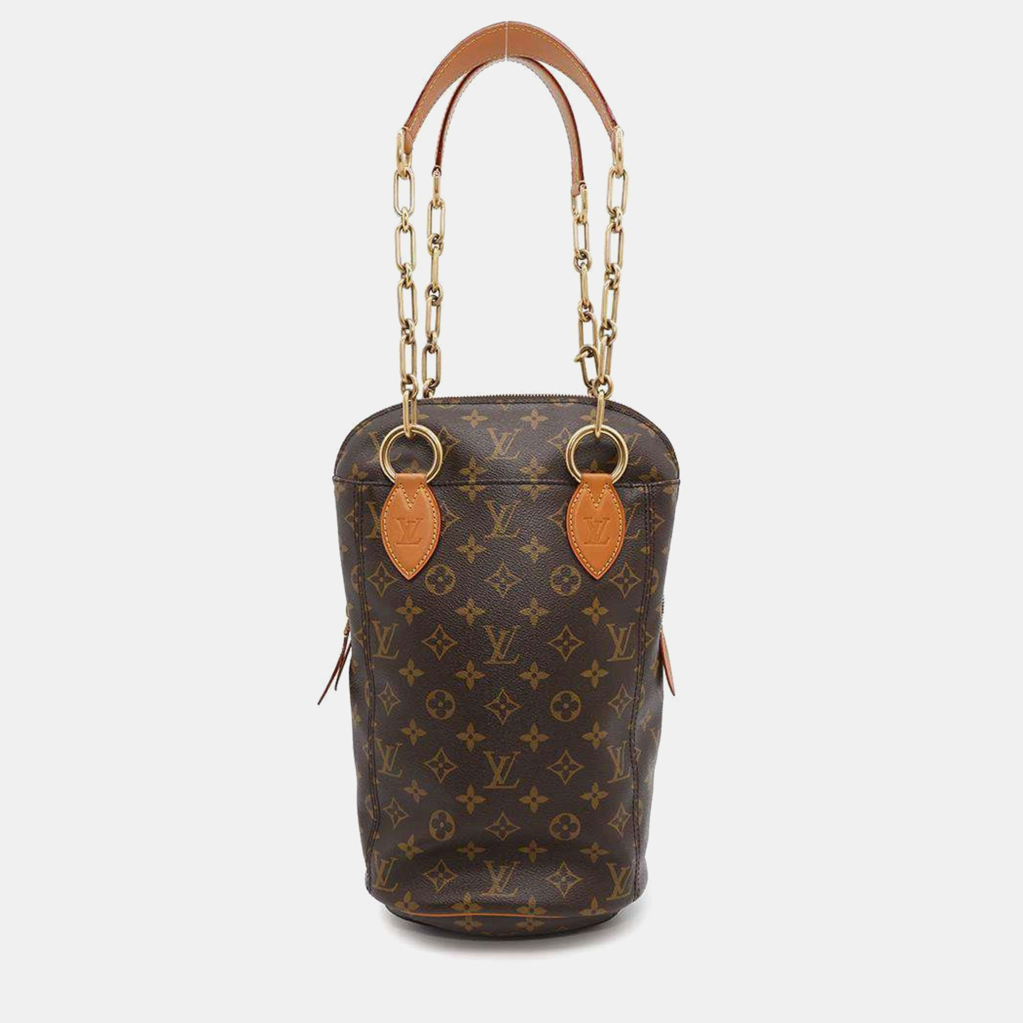 

Louis Vuitton Shoulder Bag Monogram Punching Baby, Brown