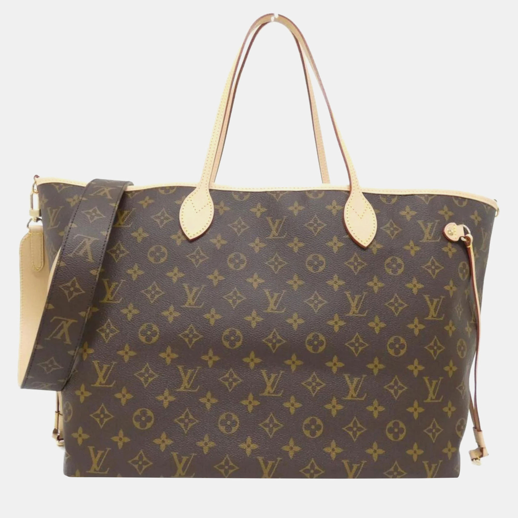 

Louis Vuitton Monogram Neverfull Inside Out Gm Handbag, Brown