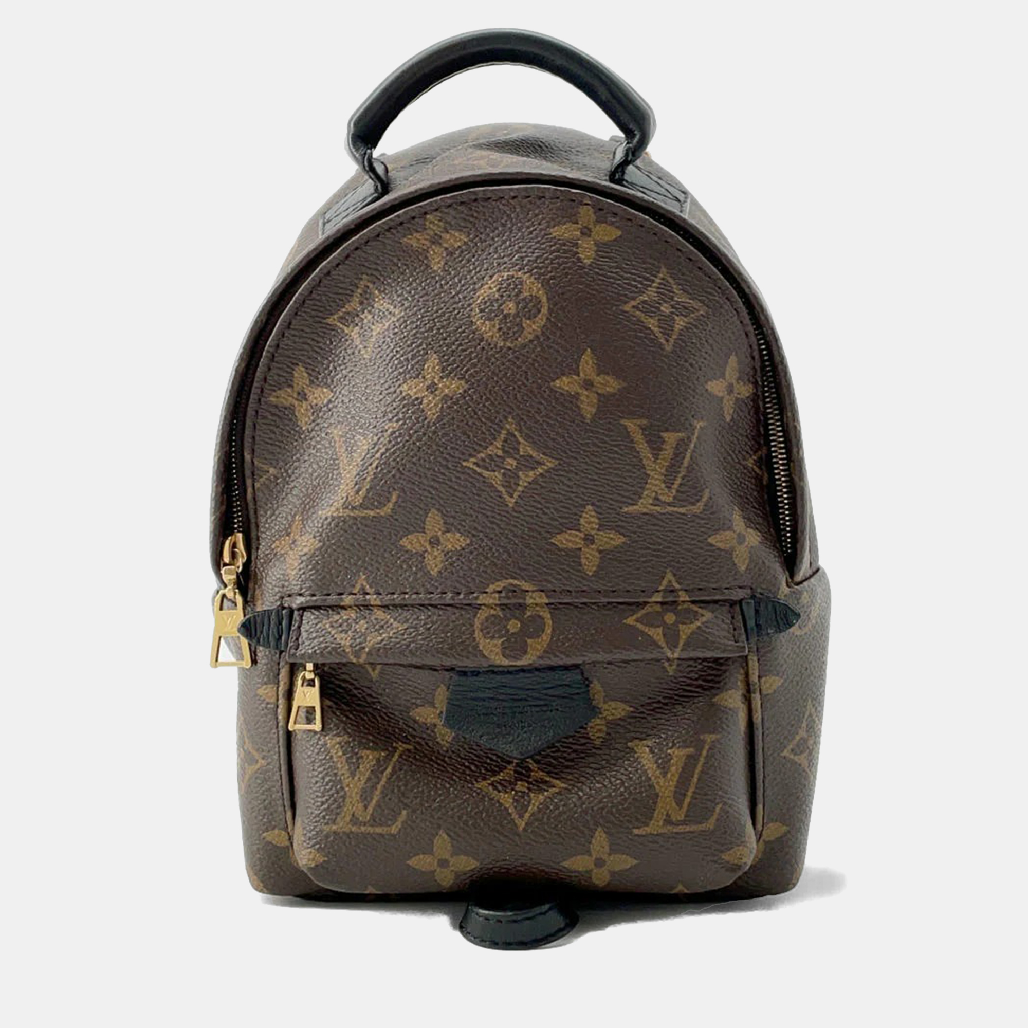 

Louis Vuitton Palm Springs Backpack Noir Monogram Size Mini, Brown