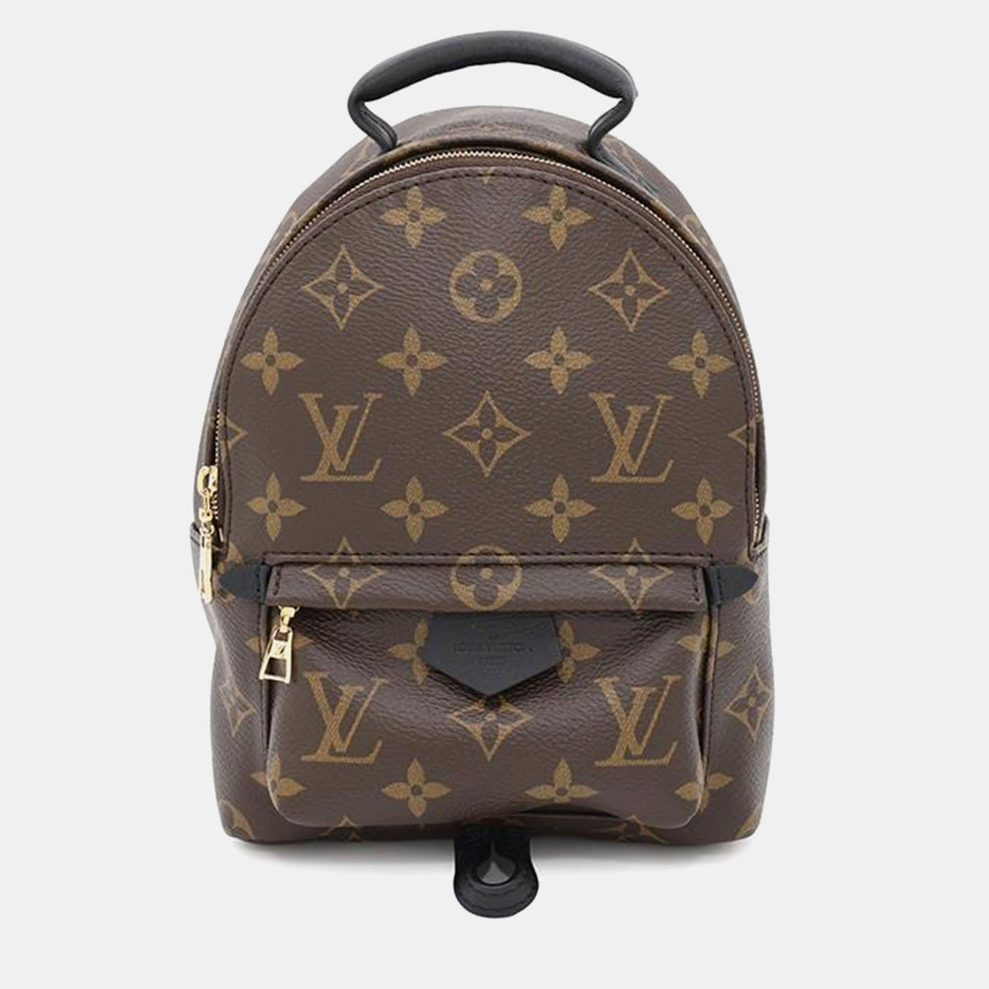 

Louis Vuitton Palm Springs Backpack Noir Monogram Size Mini, Brown