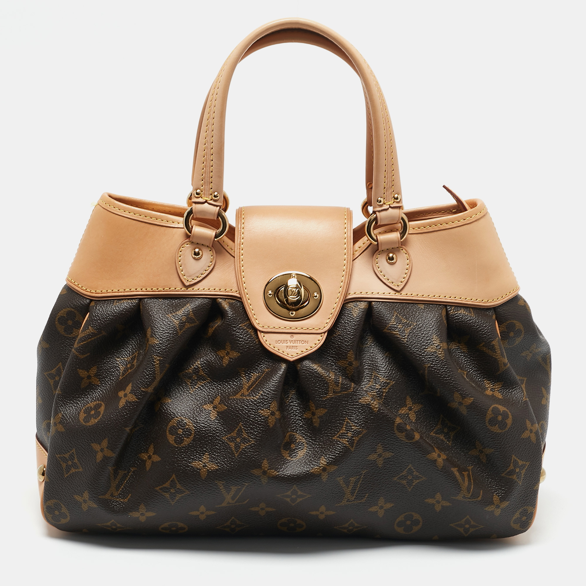 

Louis Vuitton Monogram Canvas Boetie PM Bag, Brown