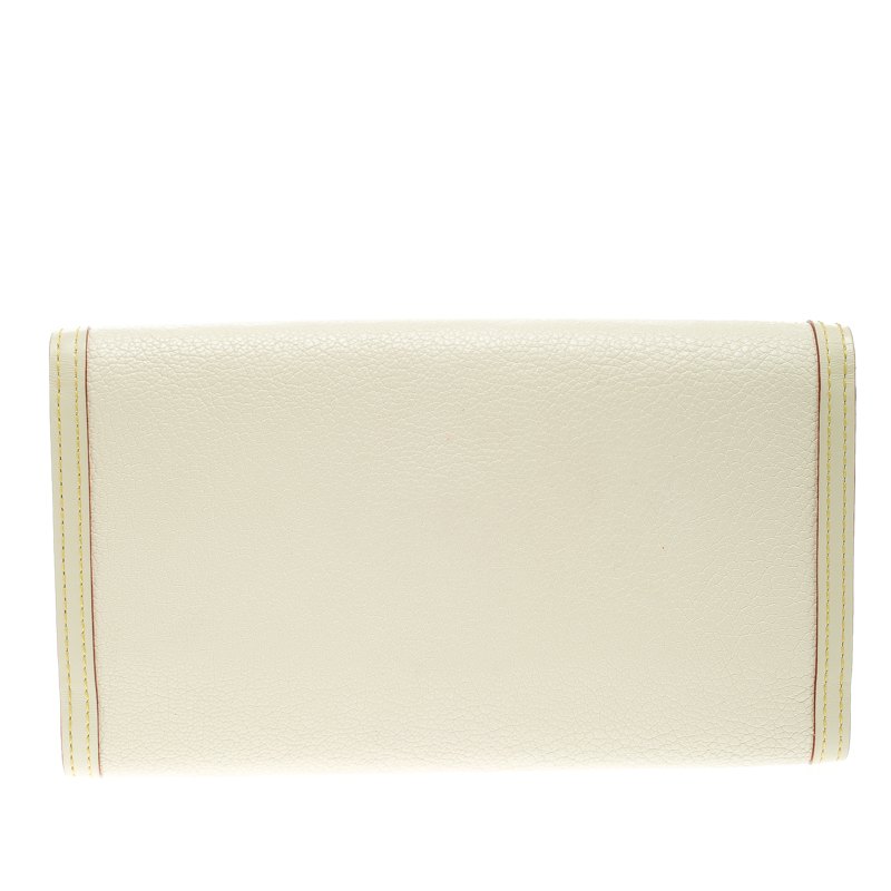 Louis Vuitton Off White Suhali Leather Porte-Tresor International Wallet  Louis Vuitton | The Luxury Closet