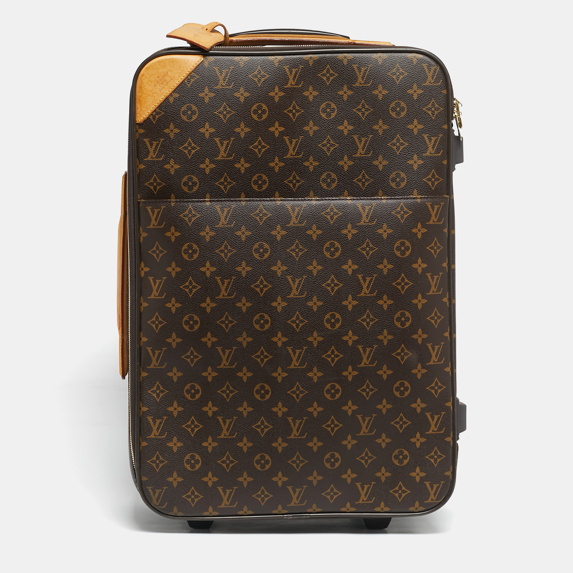 

Louis Vuitton Monogram Canvas Pegase 55 Luggage, Brown