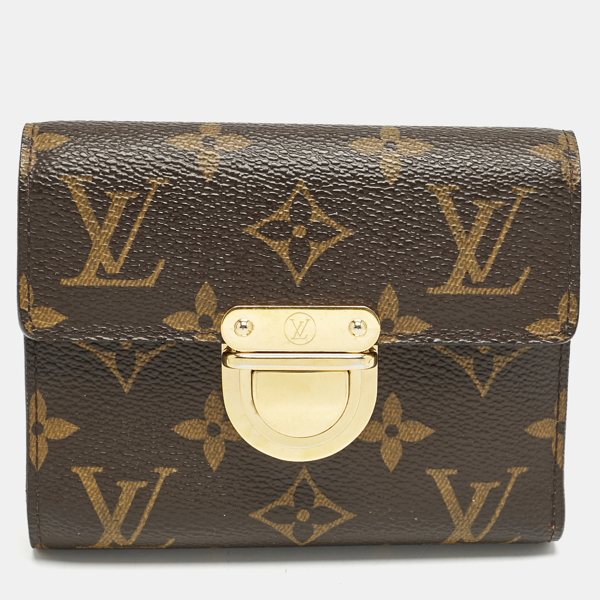 

Louis Vuitton Monogram Canvas Koala Wallet, Brown