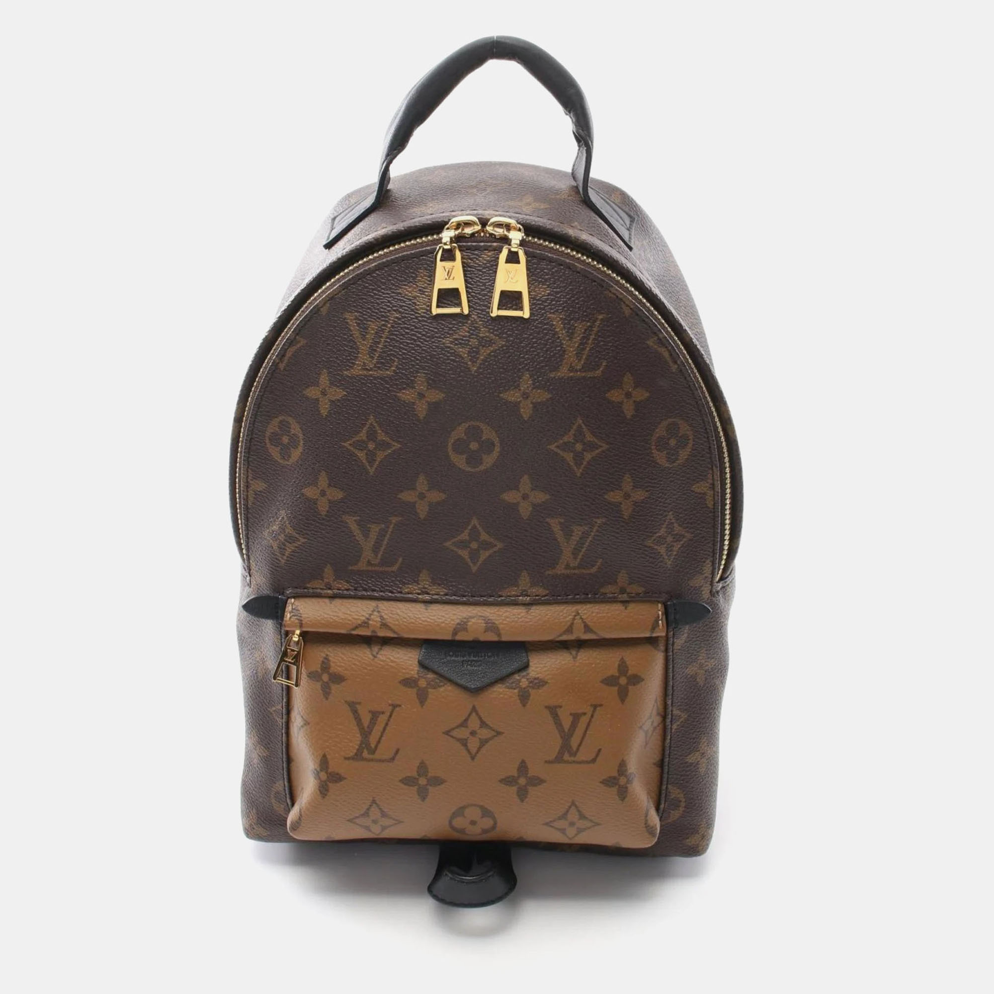 

Louis Vuitton Brown/Beige Monogram Reverse Palm Springs Backpack PM