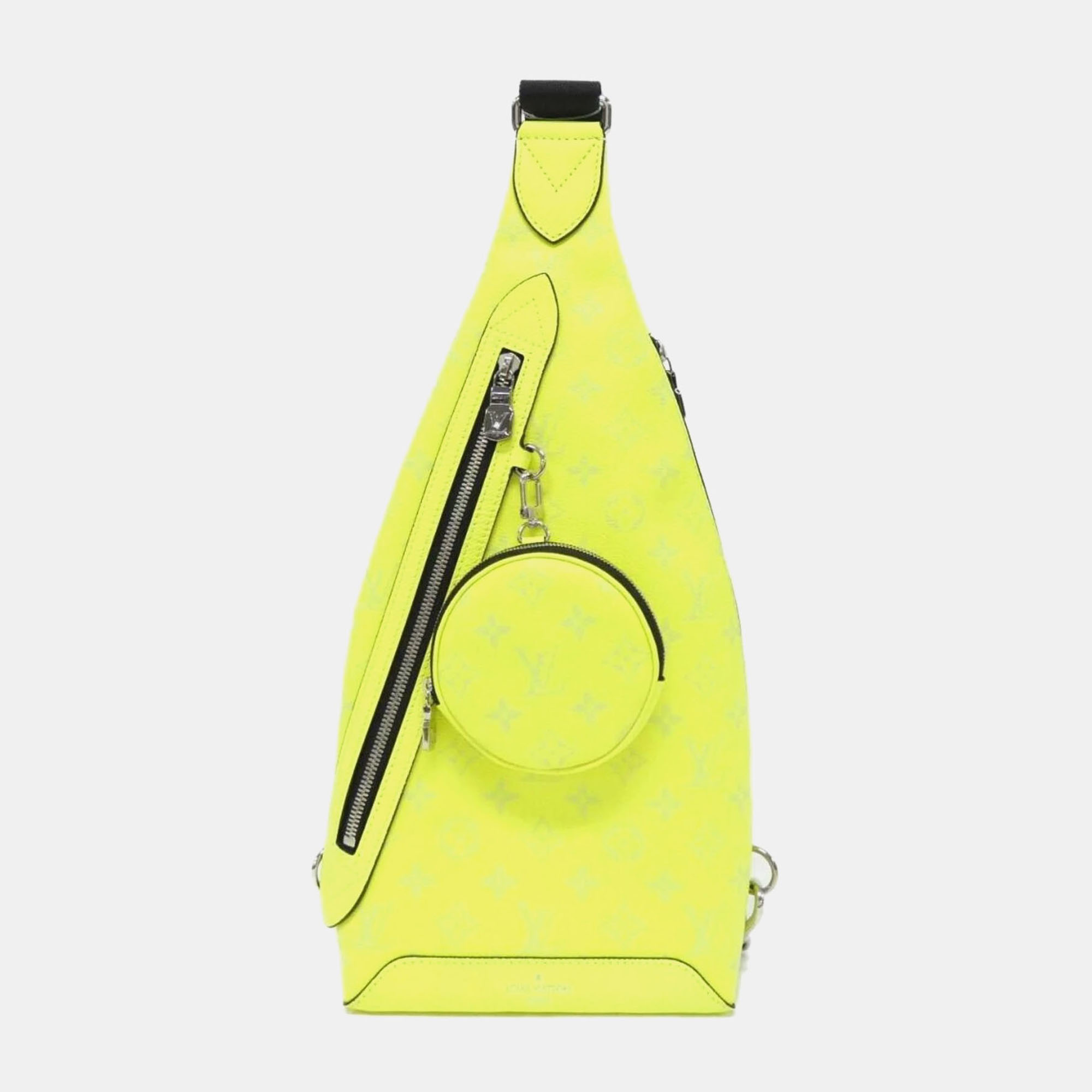 

Louis Vuitton Yellow Taigarama Duo Sling Bag