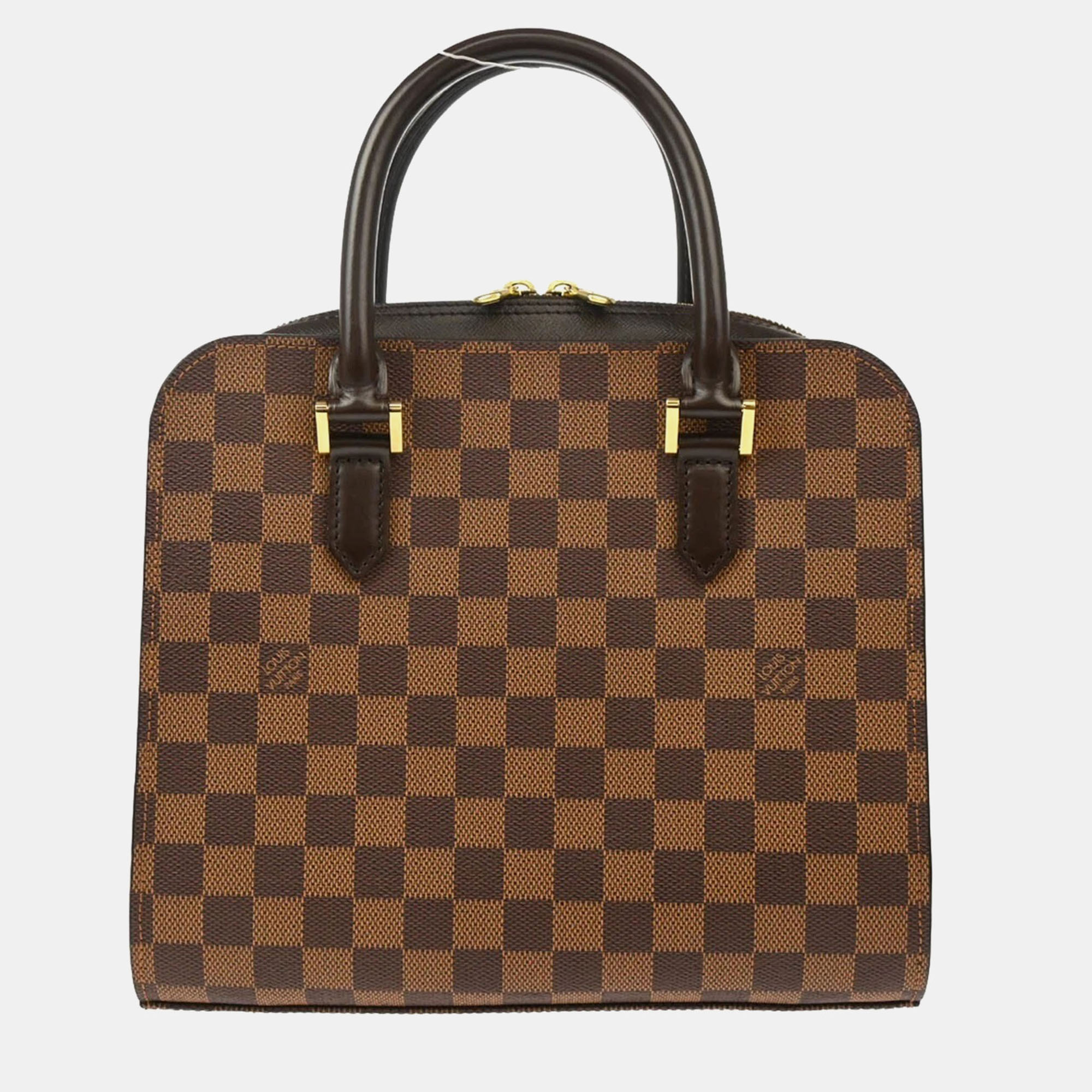 

Louis Vuitton Damier Triana Handbag, Brown