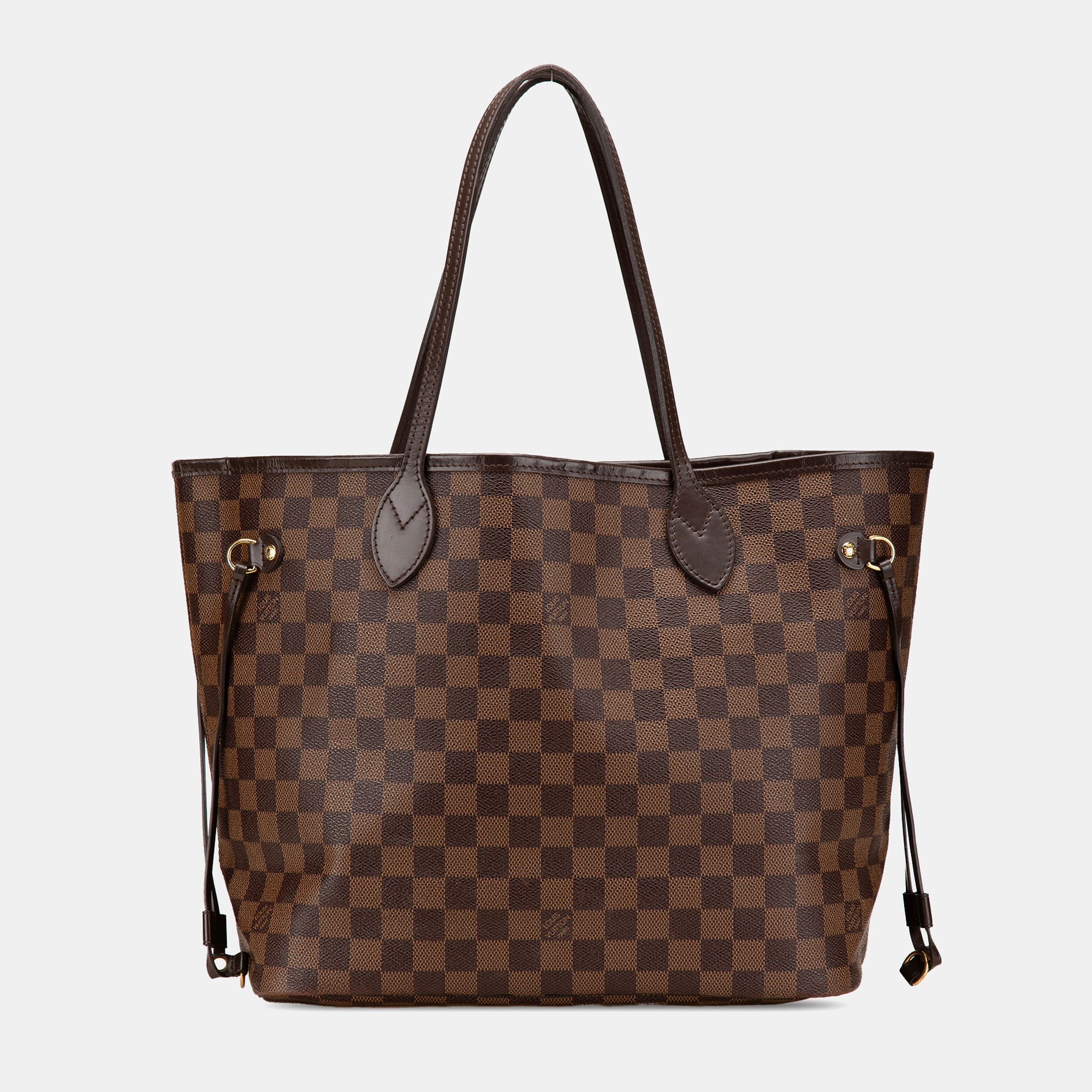 

Louis Vuitton Brown Damier Ebene Neverfull MM