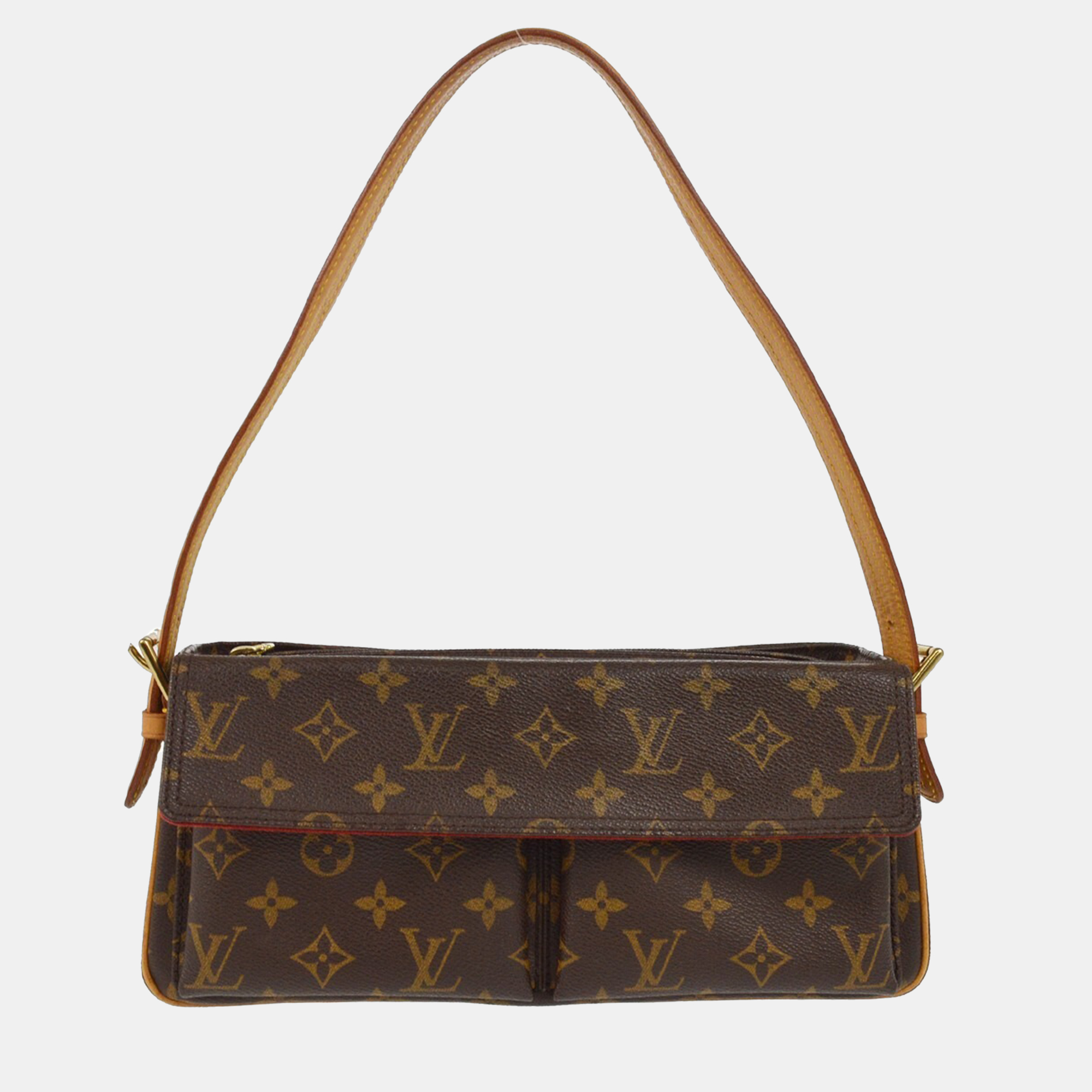 

Louis Vuitton Monogram Viva Cite MM Handbag, Brown