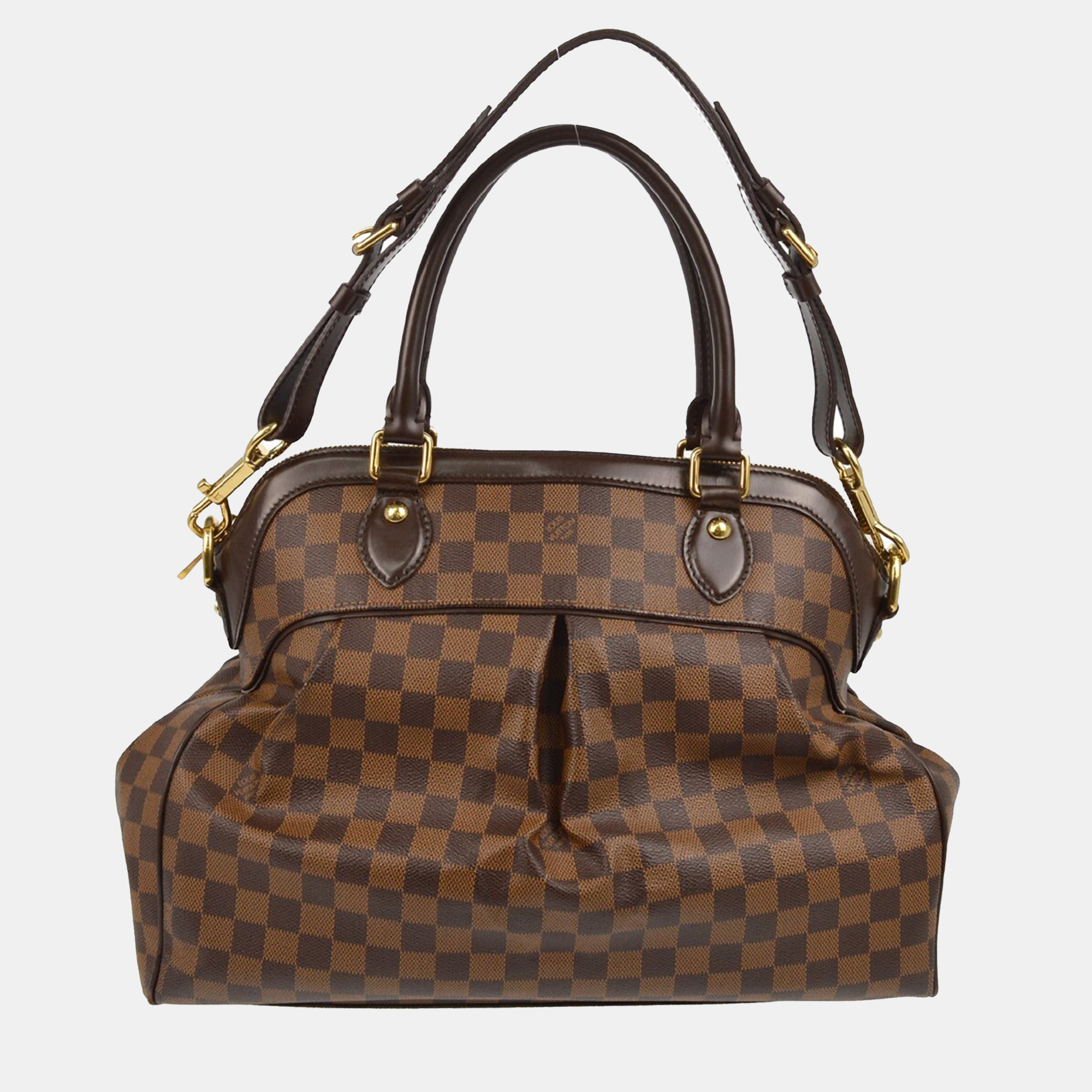 

Louis Vuitton Damier Trevi GM 2way Handbag, Brown