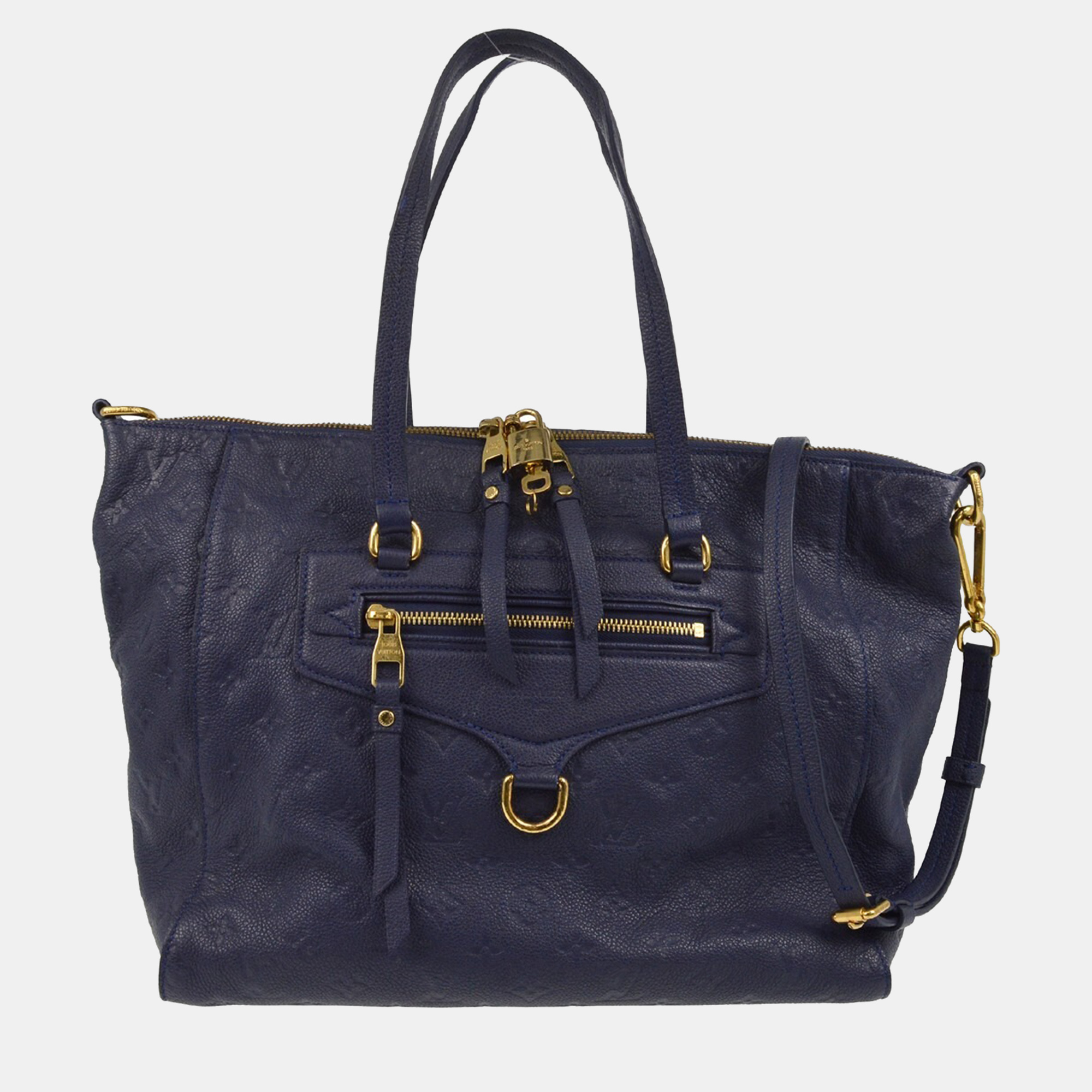 

Louis Vuitton Navy Monogram Empreinte Lumineuse PM, Navy blue