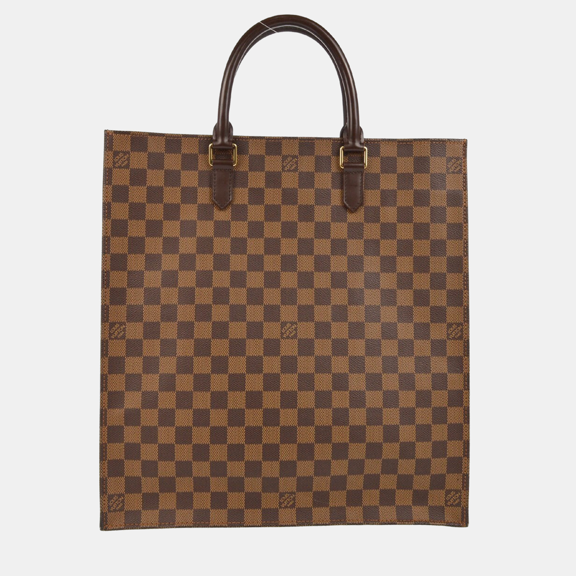 

Louis Vuitton Damier Sac Plat Handbag, Brown