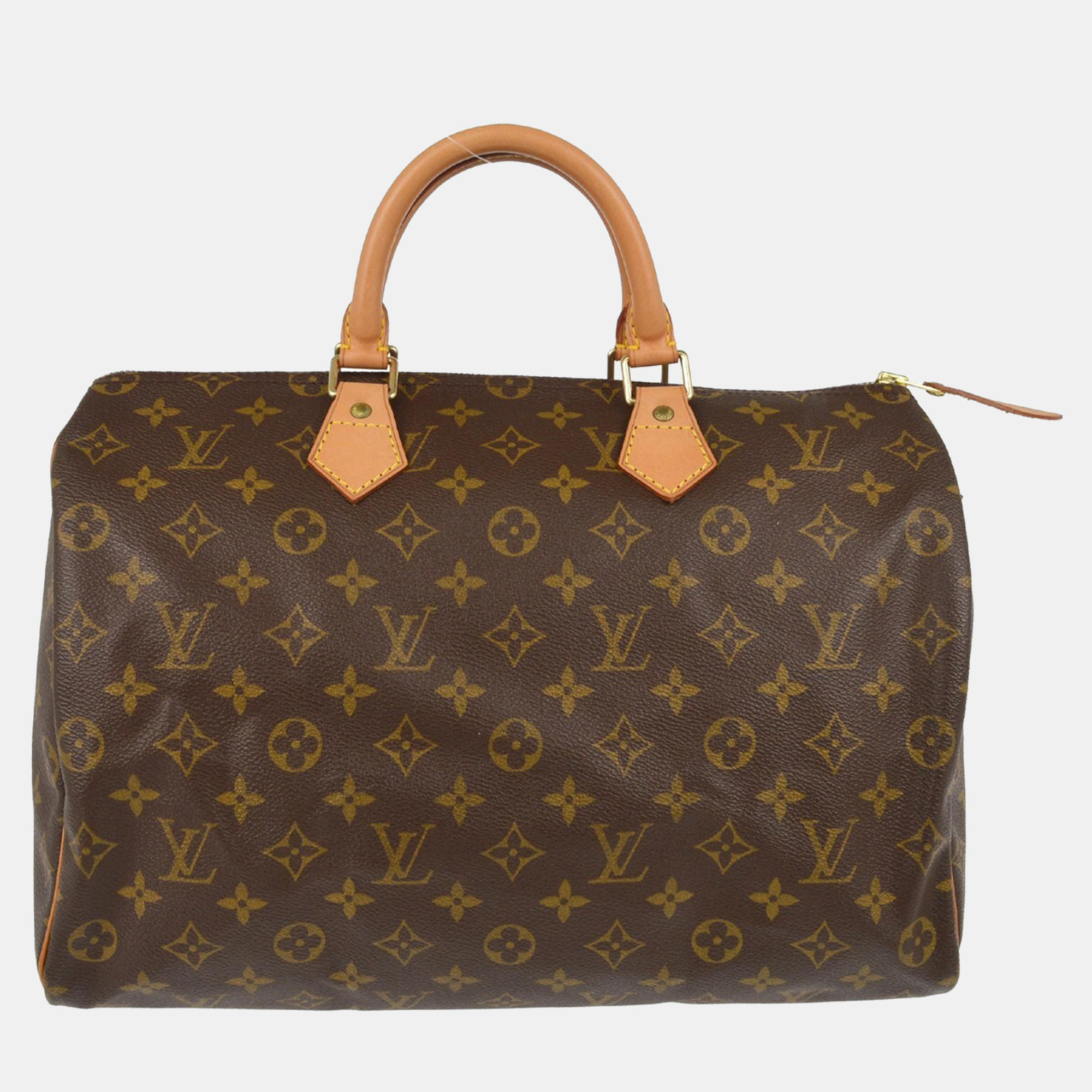 

Louis Vuitton Monogram Speedy 35 Handbag, Brown