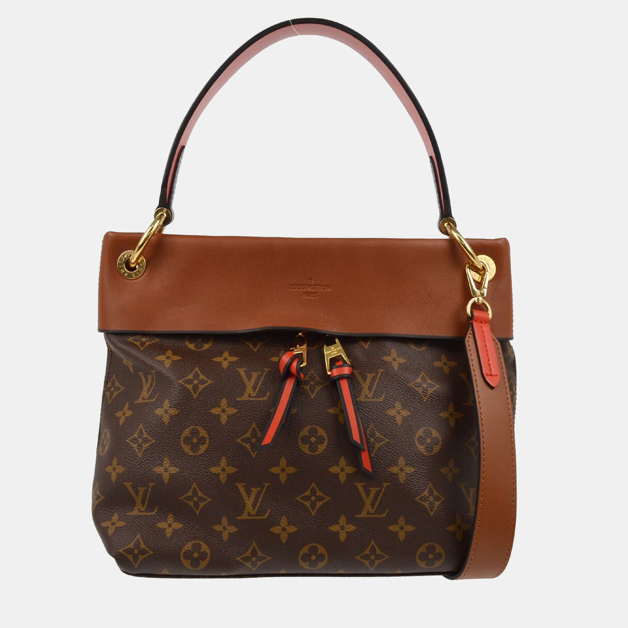 

Louis Vuitton Monogram Tuileries Besace 2way Handbag, Brown