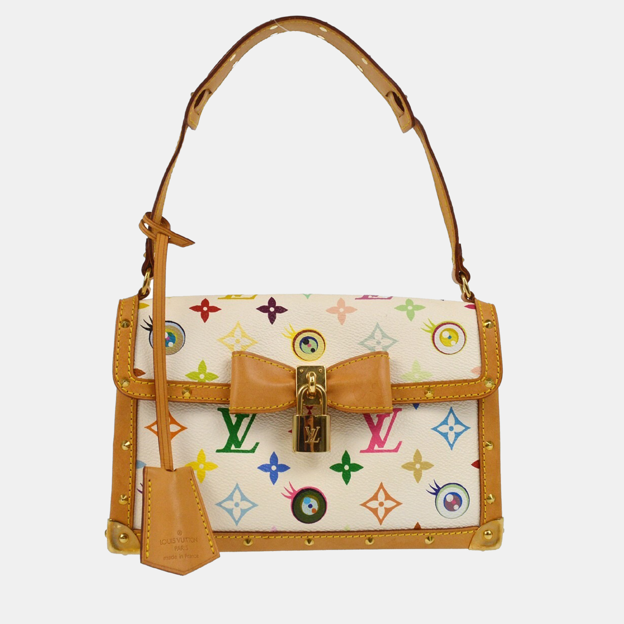 

Louis Vuitton Eye Love Monogram Pochette Eye Miss You, White