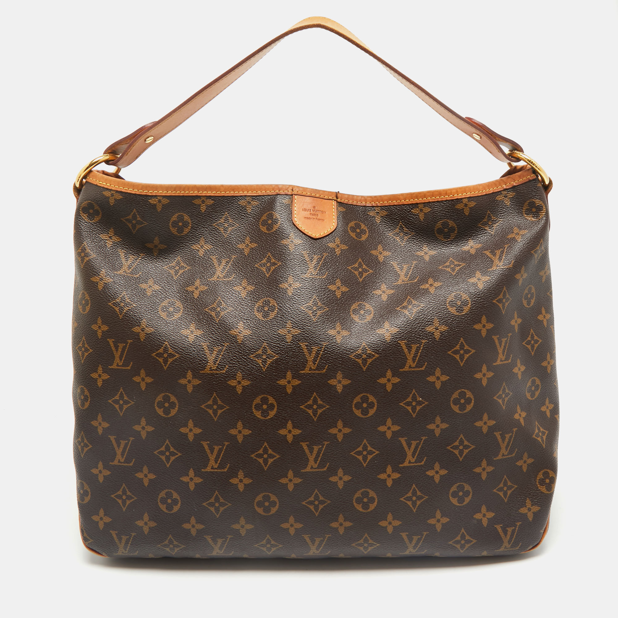 

Louis Vuitton Monogram Canvas Delightful MM Bag, Brown