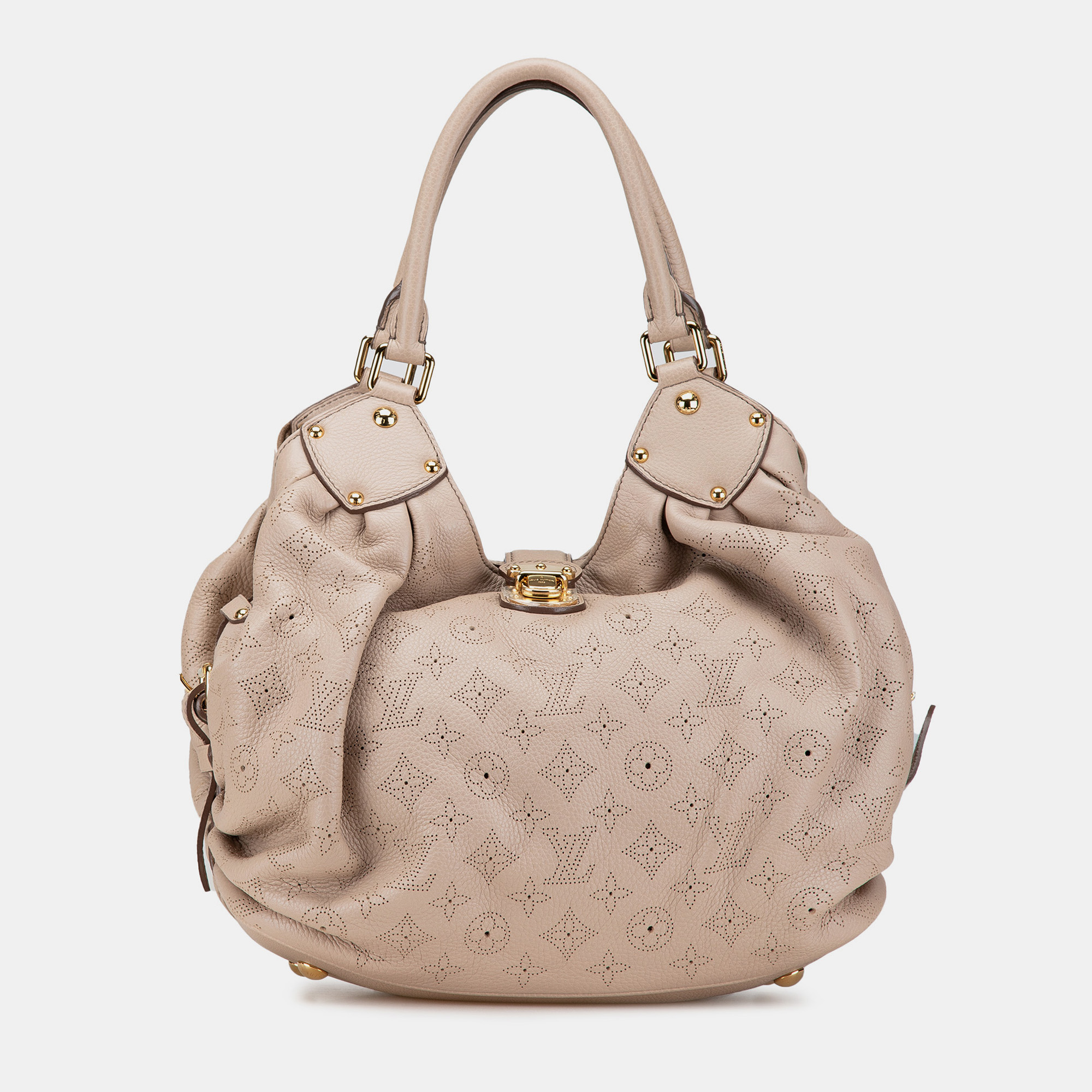 

Louis Vuitton Beige Monogram Mahina  Hobo