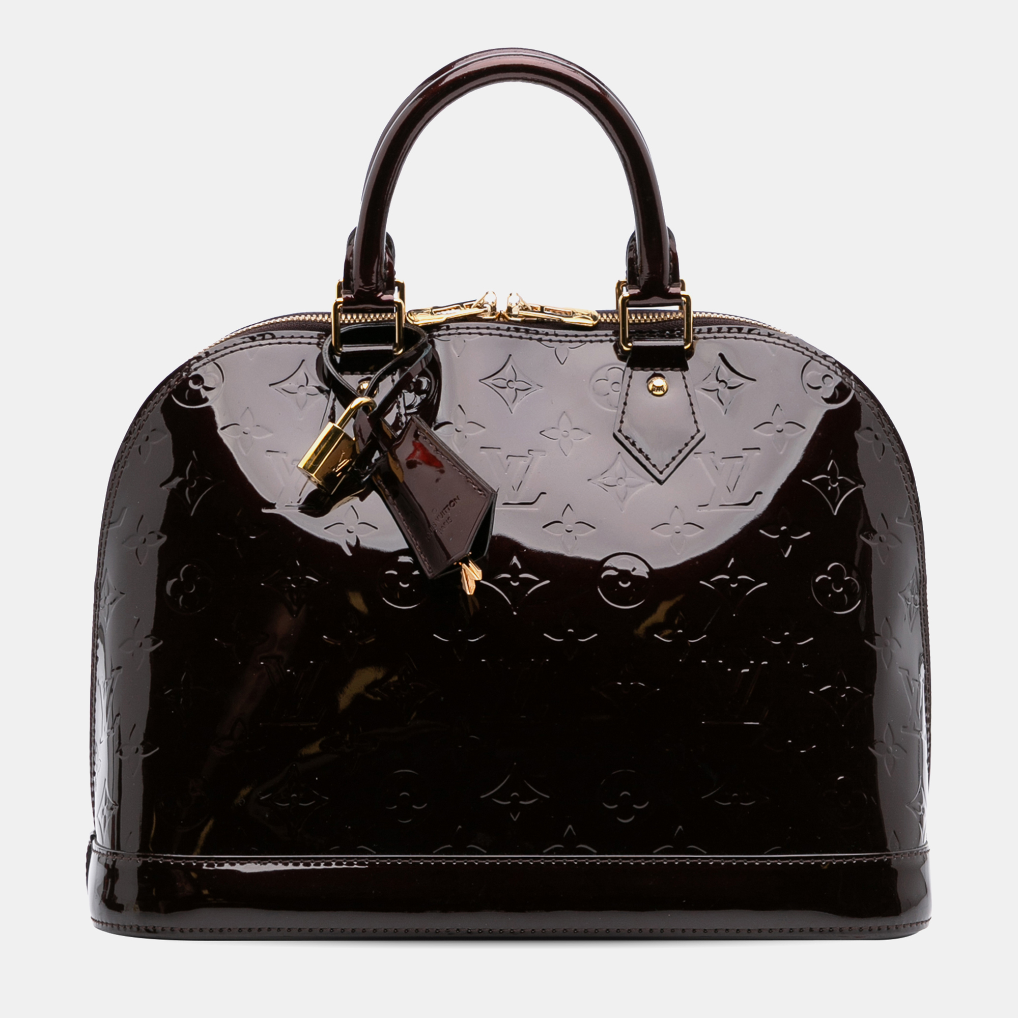 

Louis Vuitton Purple Monogram Vernis Alma PM