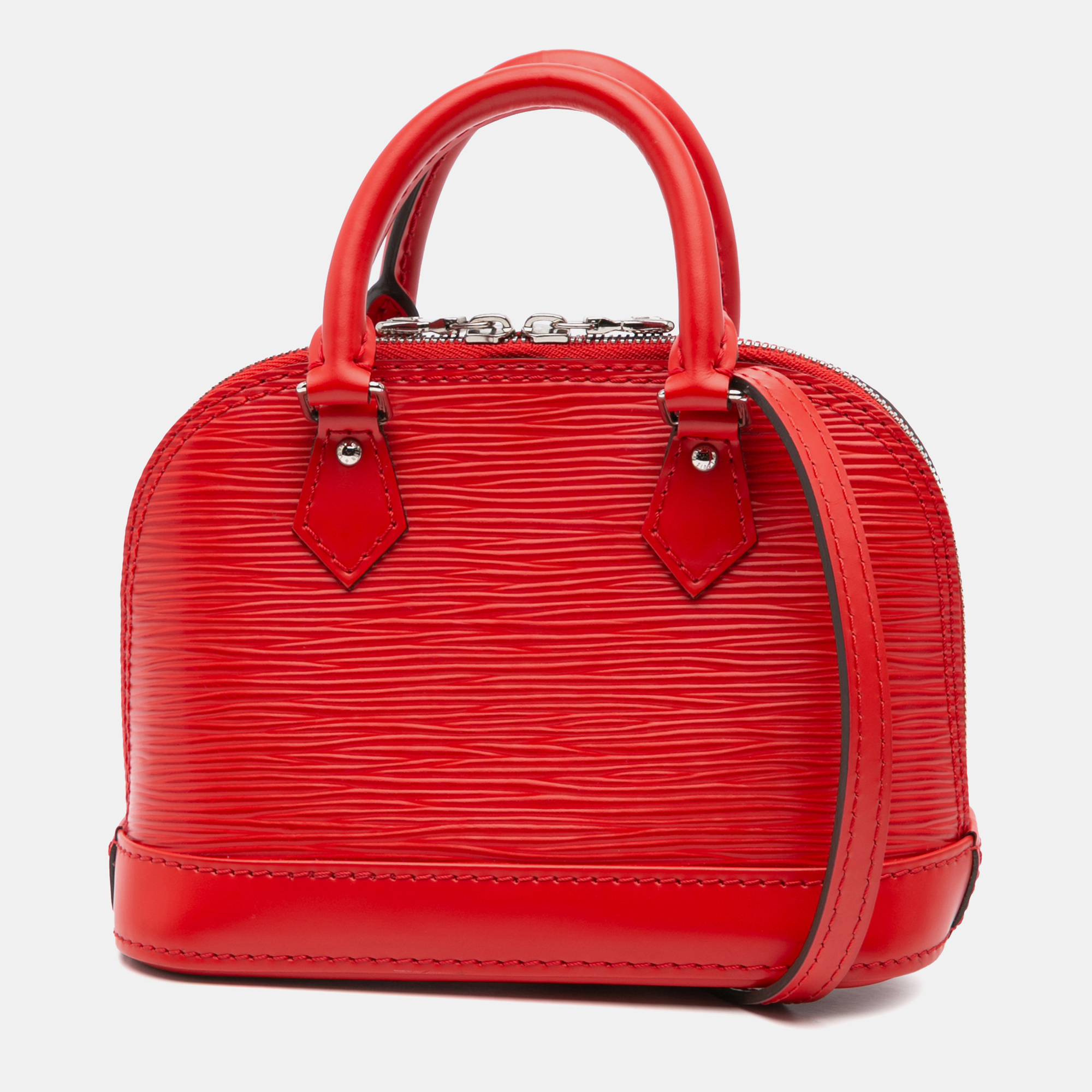 

Louis Vuitton Red Epi Nano Alma