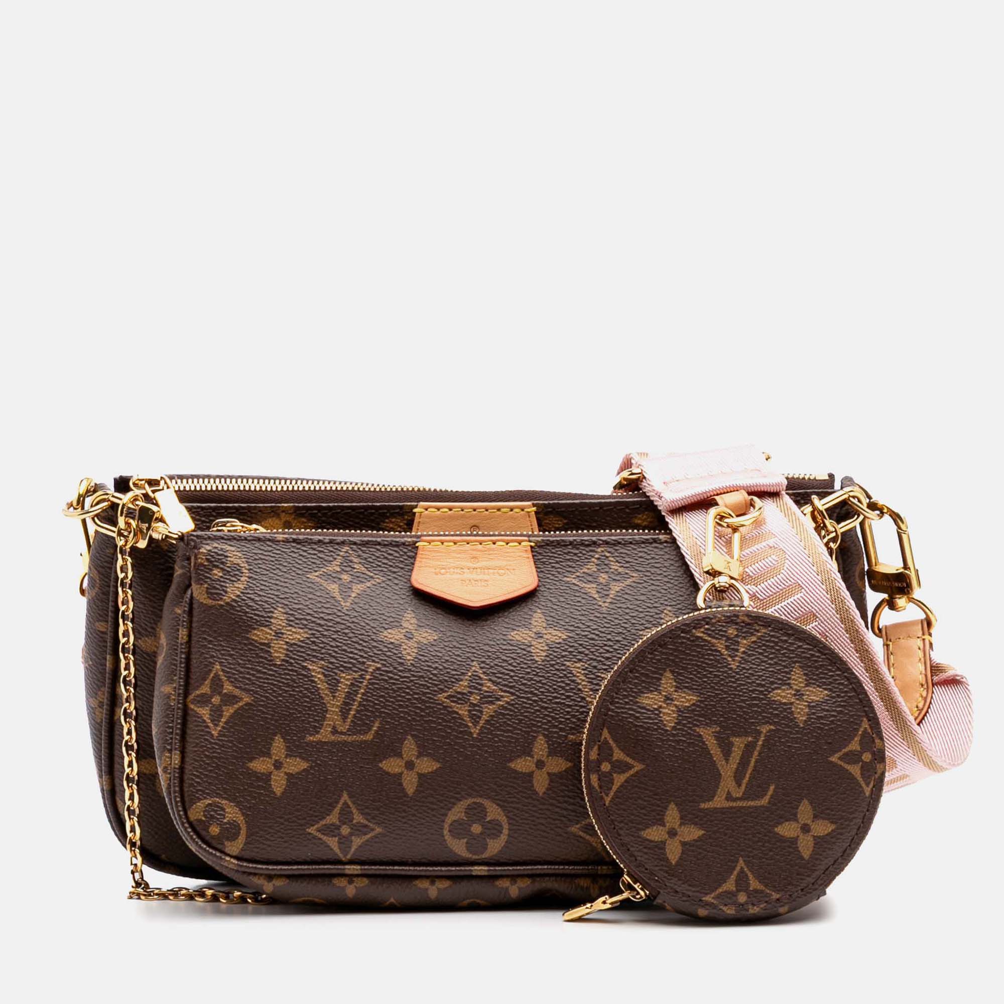 

Louis Vuitton Brown Monogram Multi Pochette Accessoires