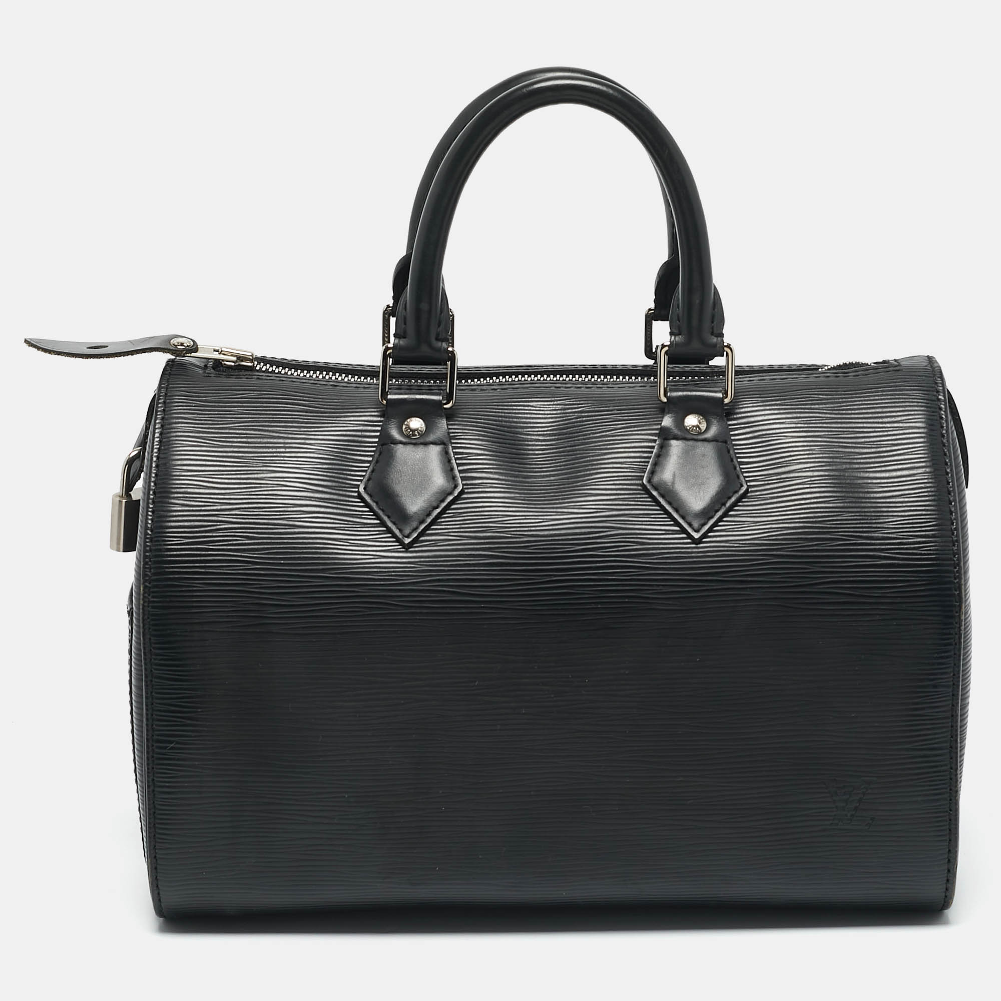

Louis Vuitton Black Epi Leather Speedy 30 Bag
