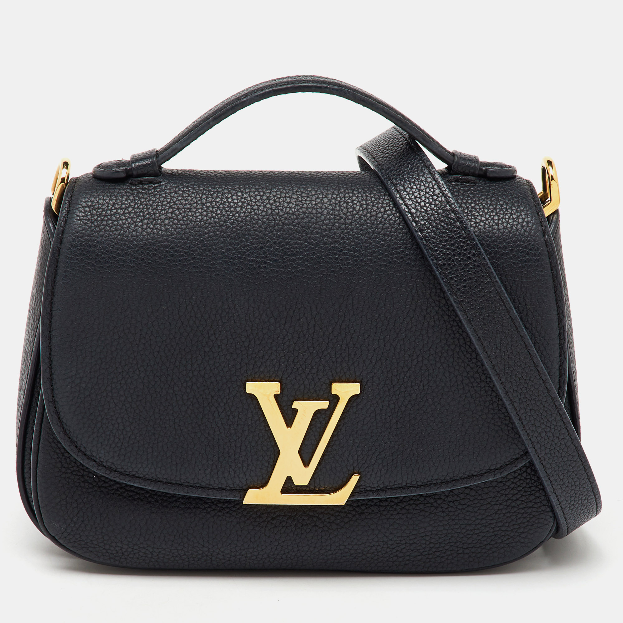 

Louis Vuitton Black Leather Neo Vivienne Bag