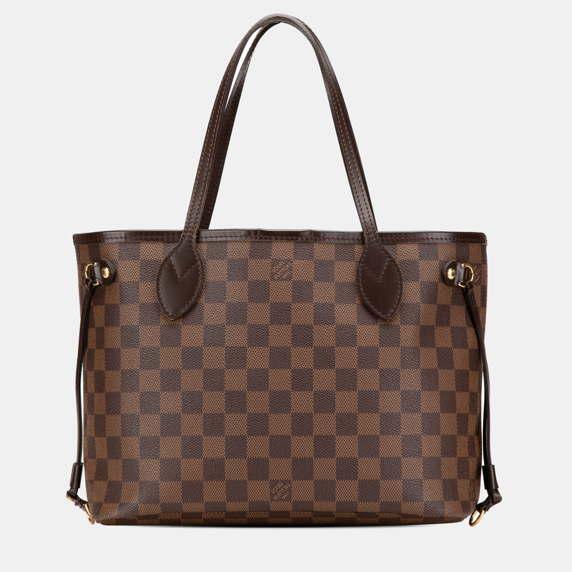 

Louis Vuitton Brown Damier Ebene Neverfull PM