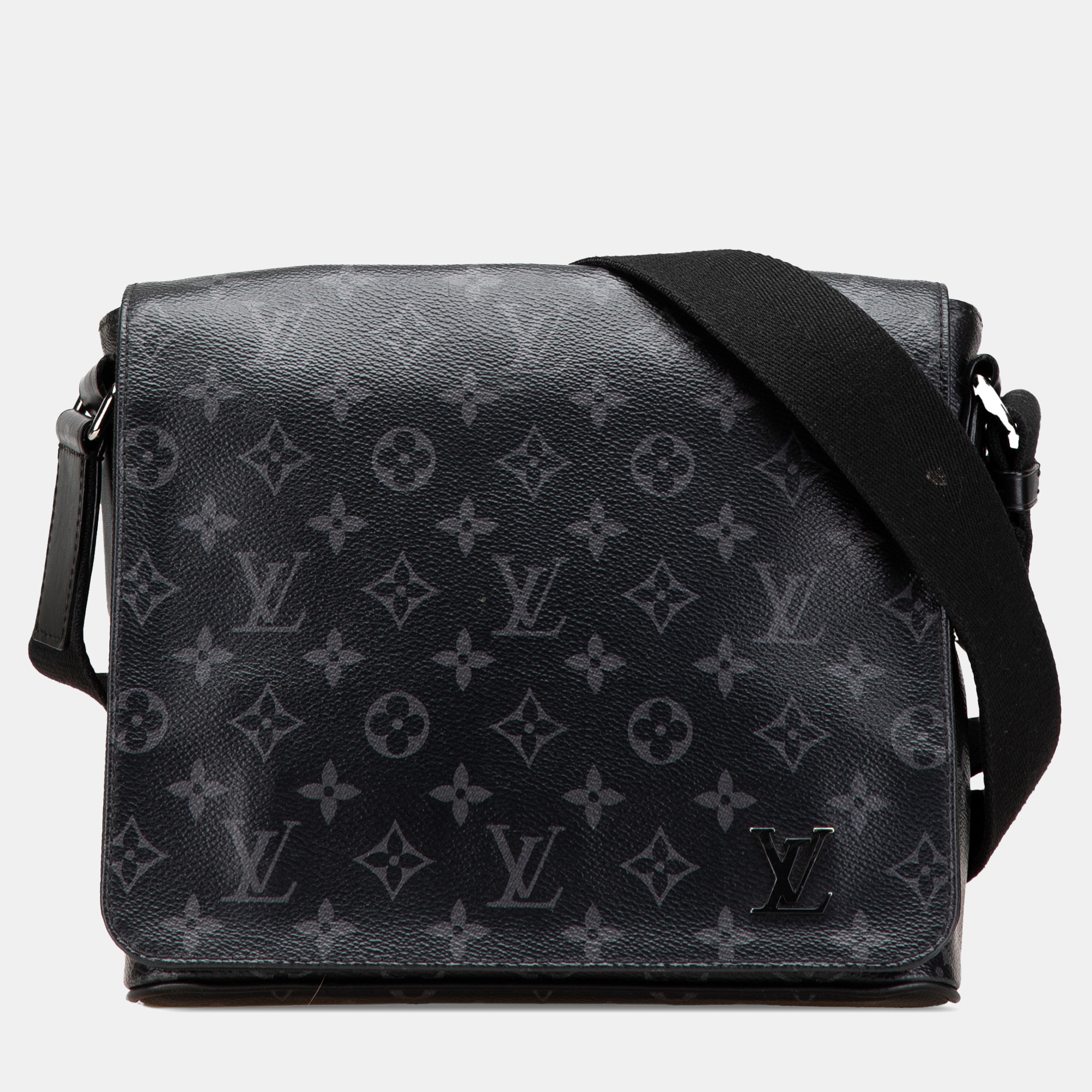 

Louis Vuitton Black Monogram Eclipse District PM