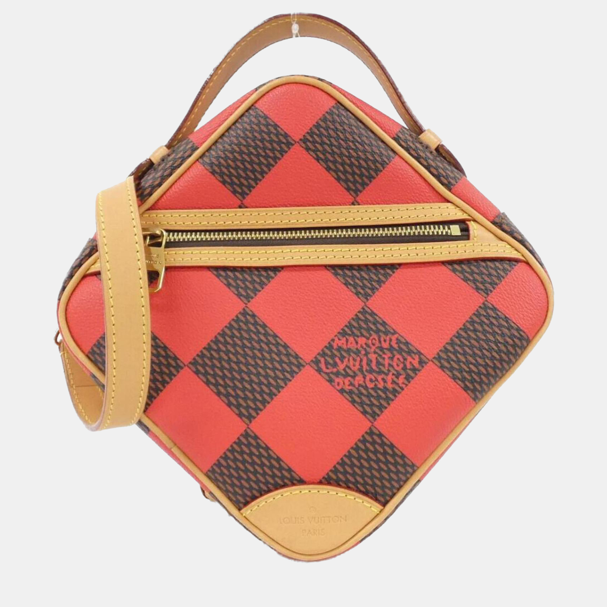 

Louis Vuitton Damier Pop Chess Messenger Shoulder Bag, Brown