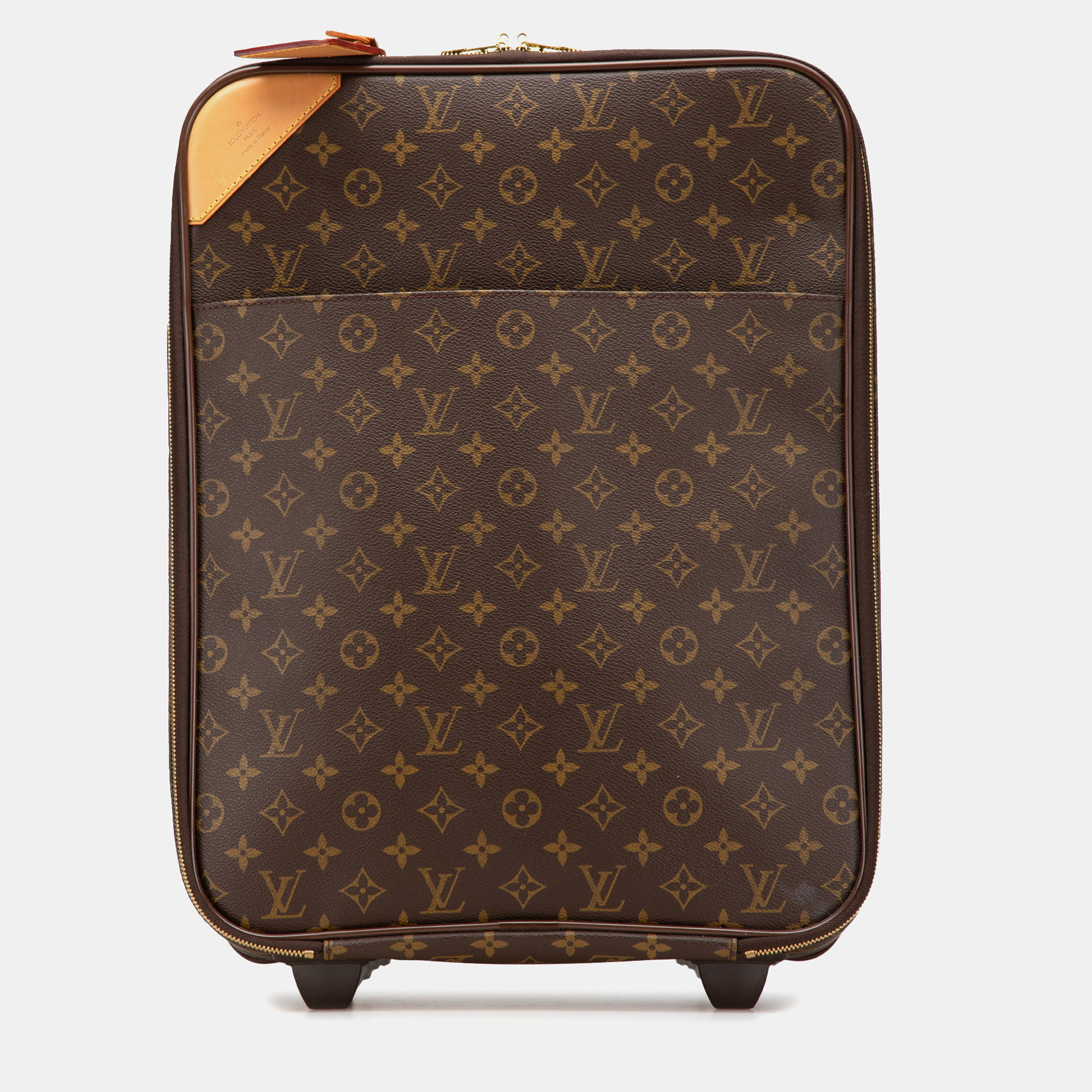 

Louis Vuitton Brown Monogram Pegase 45