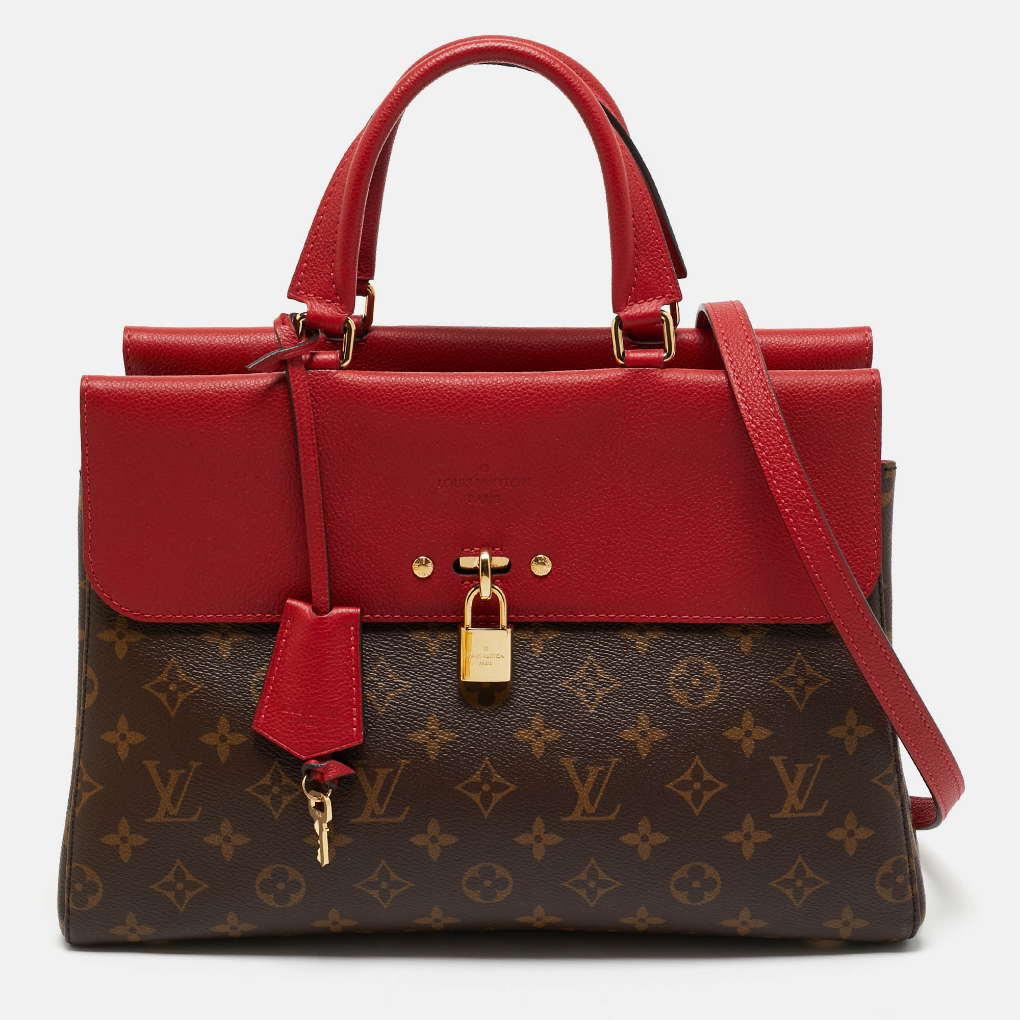 

Louis Vuitton Cerise Monogram Canvas Venus Bag, Red